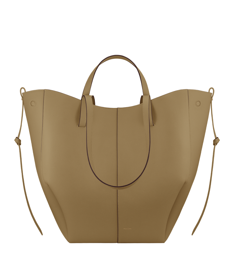 Polene Cyme Tote Textured Smoky Olive