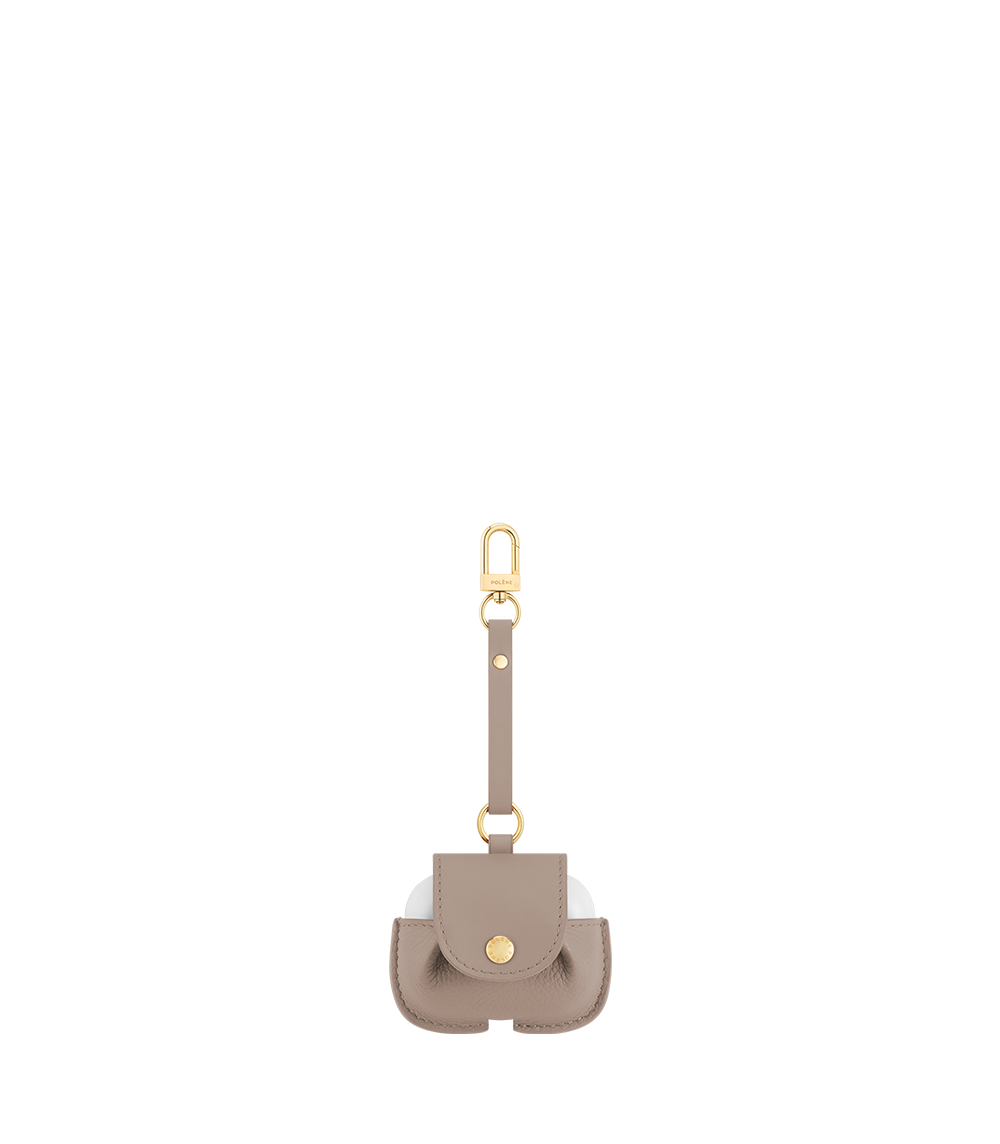 Polene Airpods case Duo Taupe