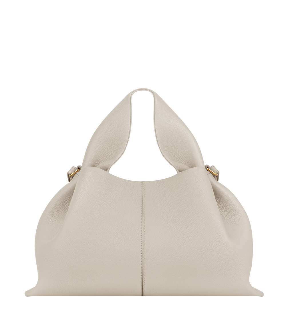 Polene Numero Neuf Textured Chalk, hardware detail