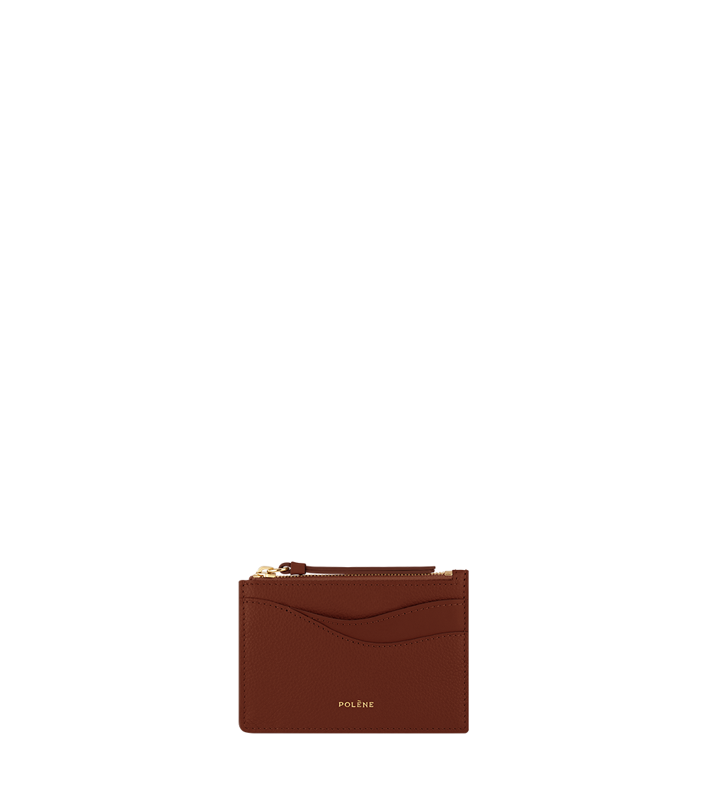 Polene Pouch Sierra Mini Duo Cognac