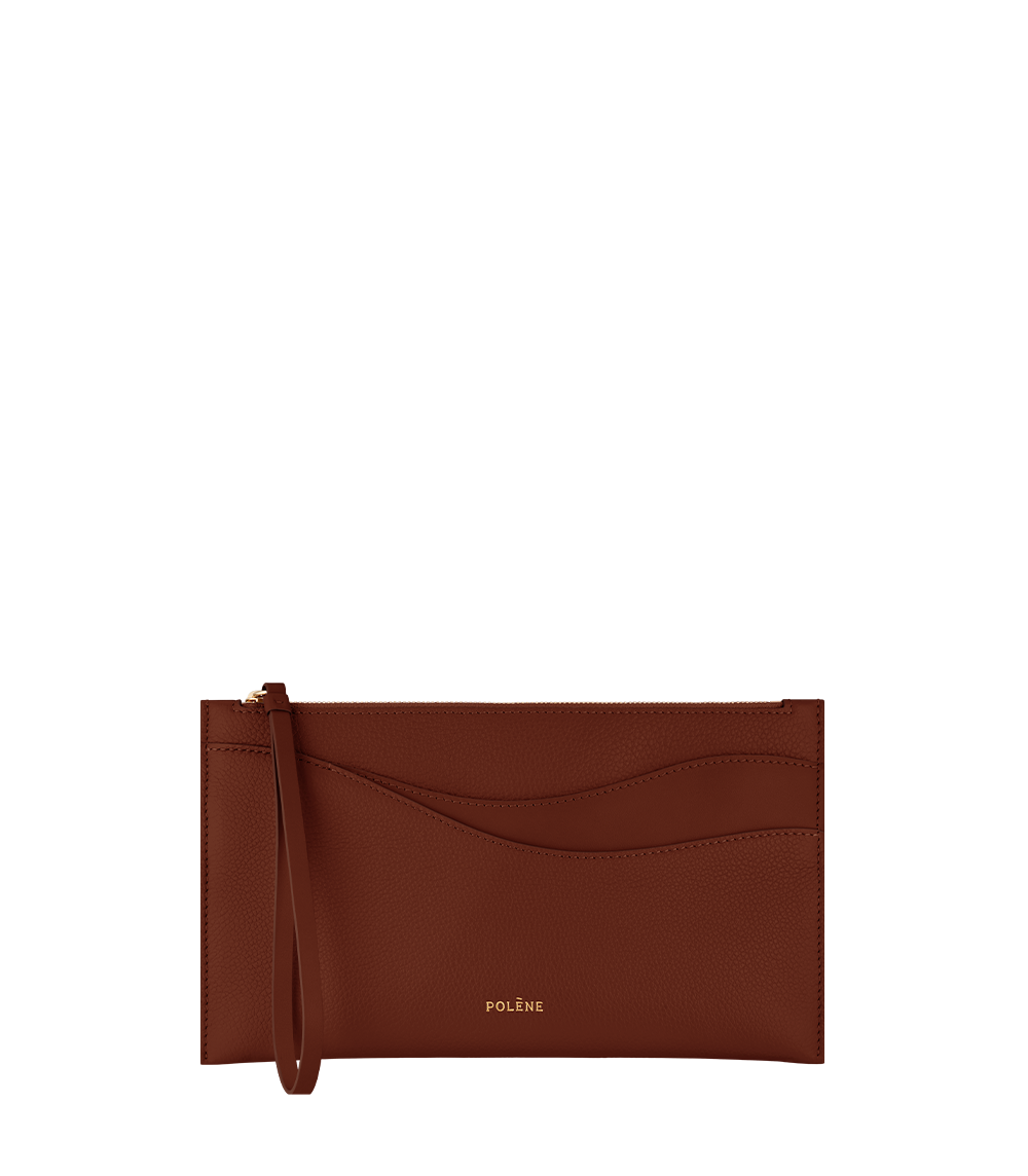 Polene Sierra Pouch Duo Cognac