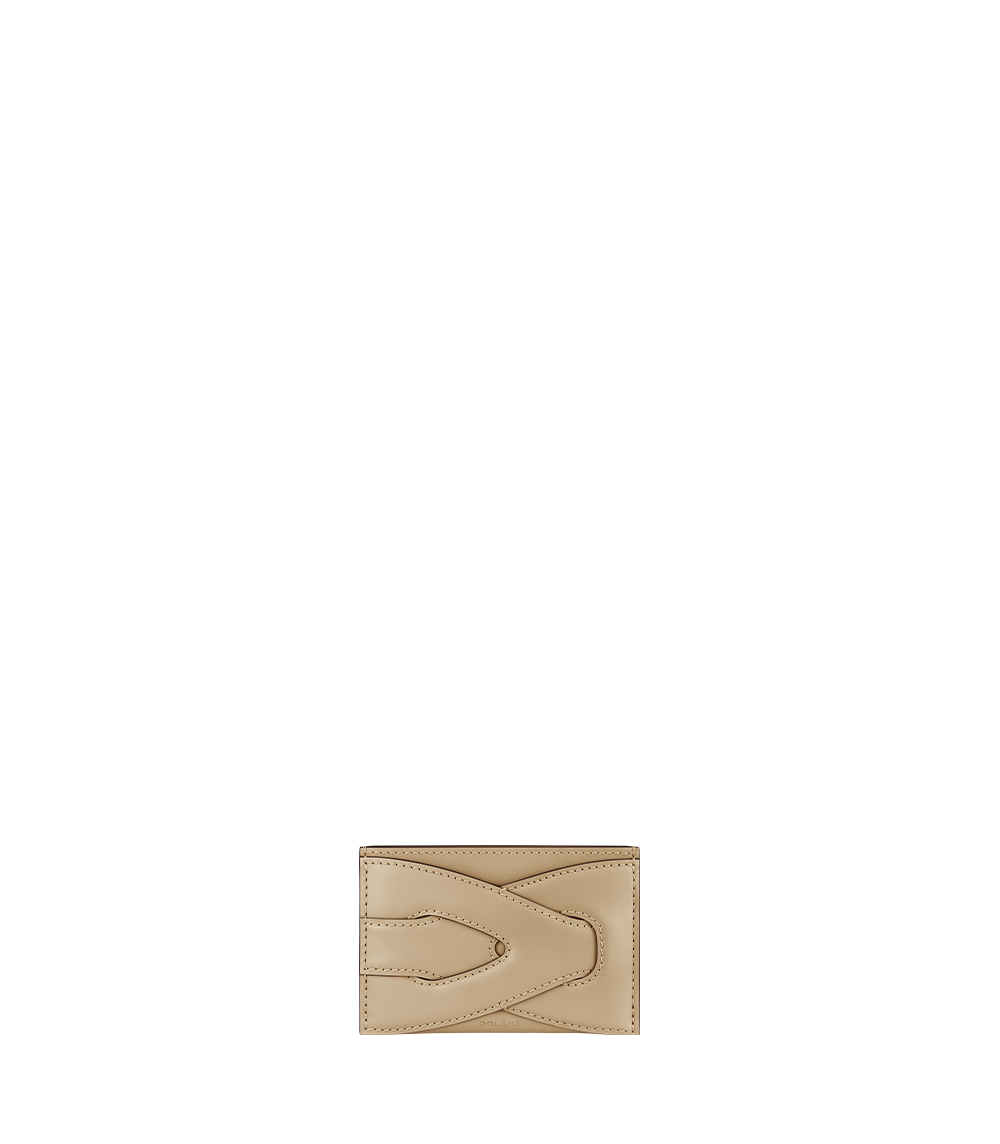 Polene Nodde Card Holder Sand