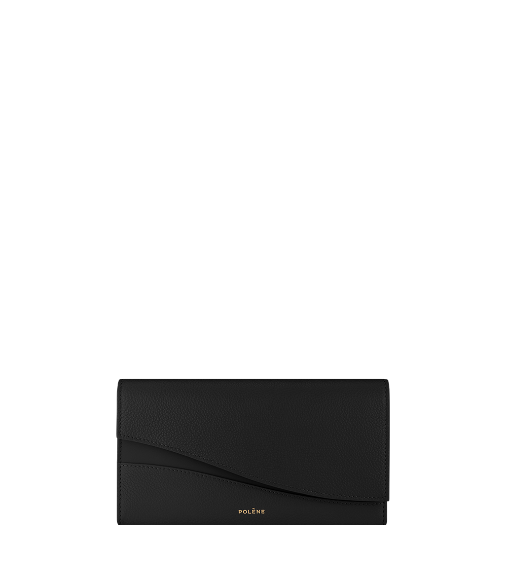 Polene Sierra Wallet Duo Black