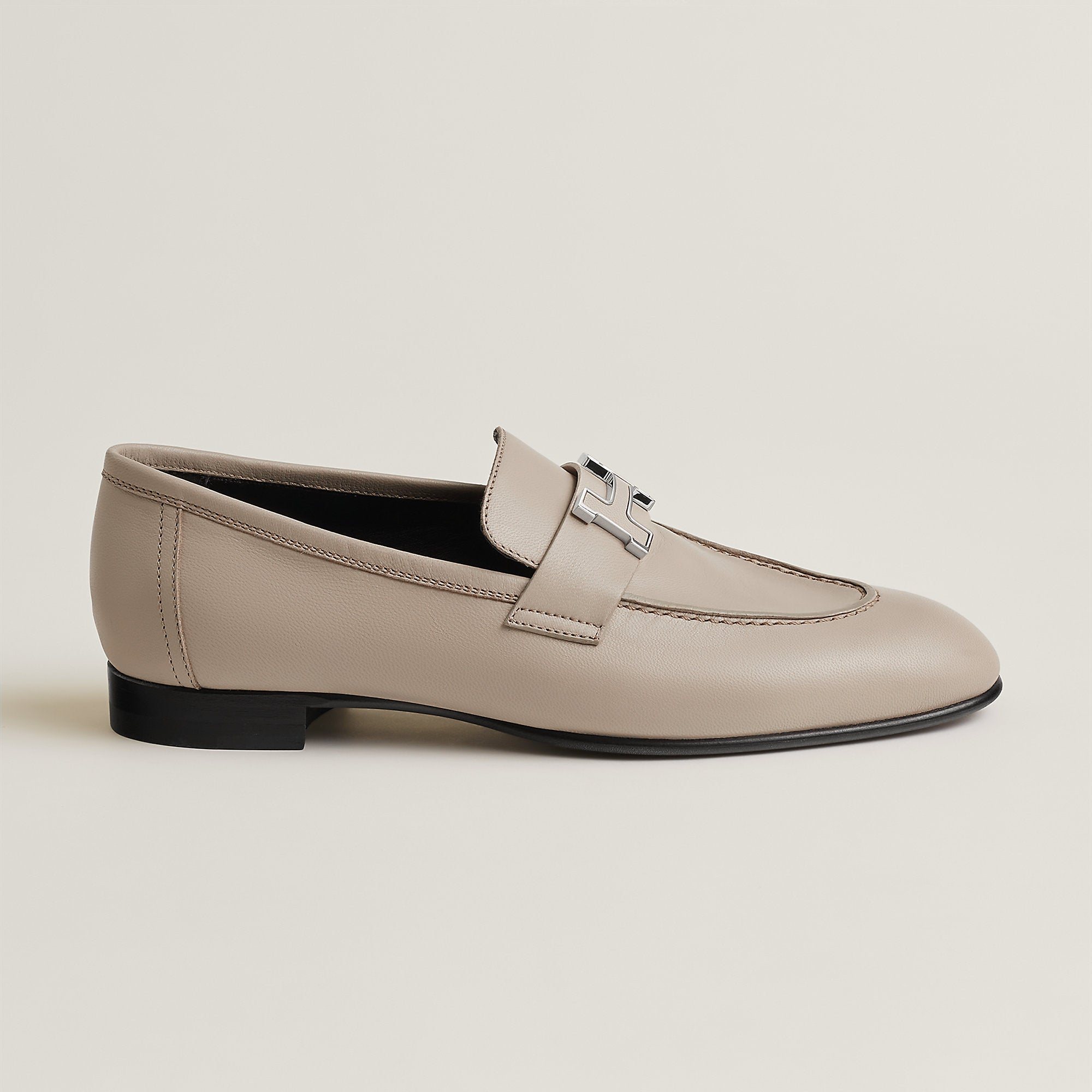 Hermes Paris Loafer Beige Galet
