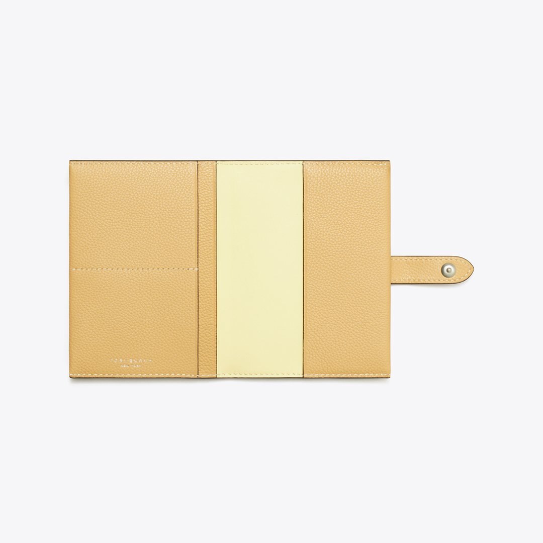 Tory Burch Passport Case Biscotti