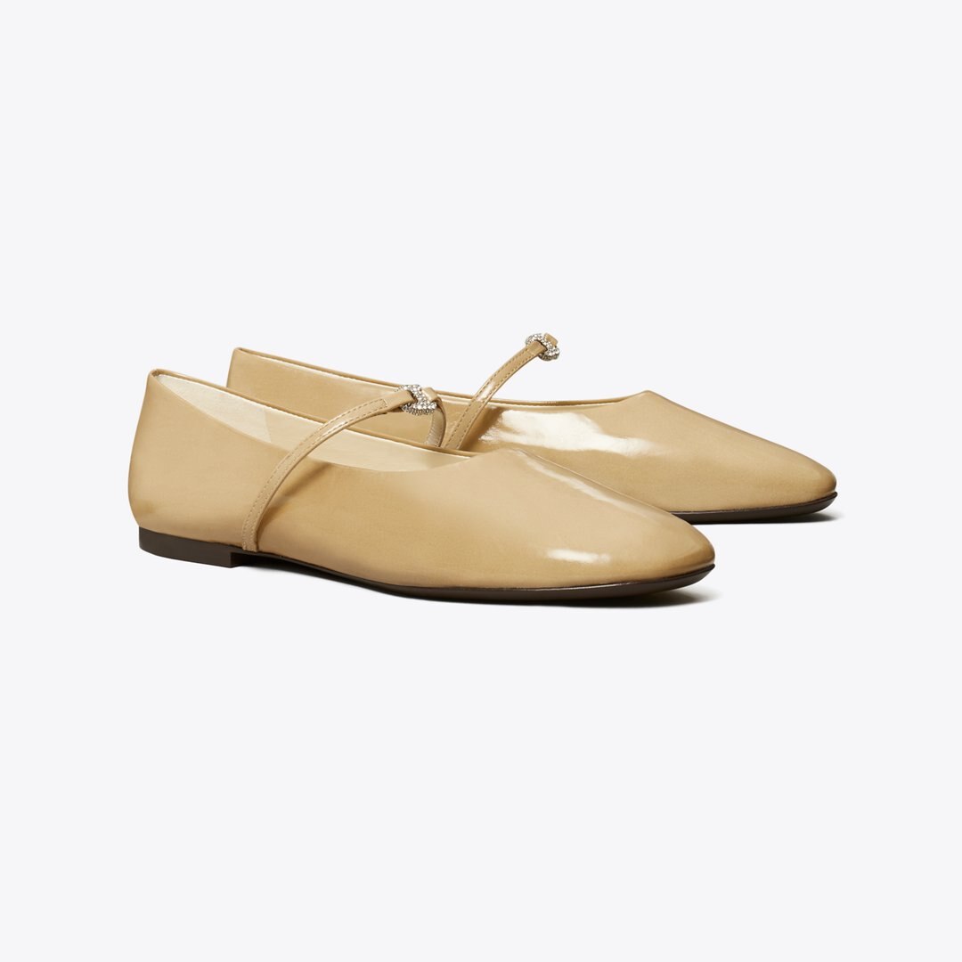 Tory Burch Pav Gemini Link Mary Jane CHATEAU GRAY / PAVÉ