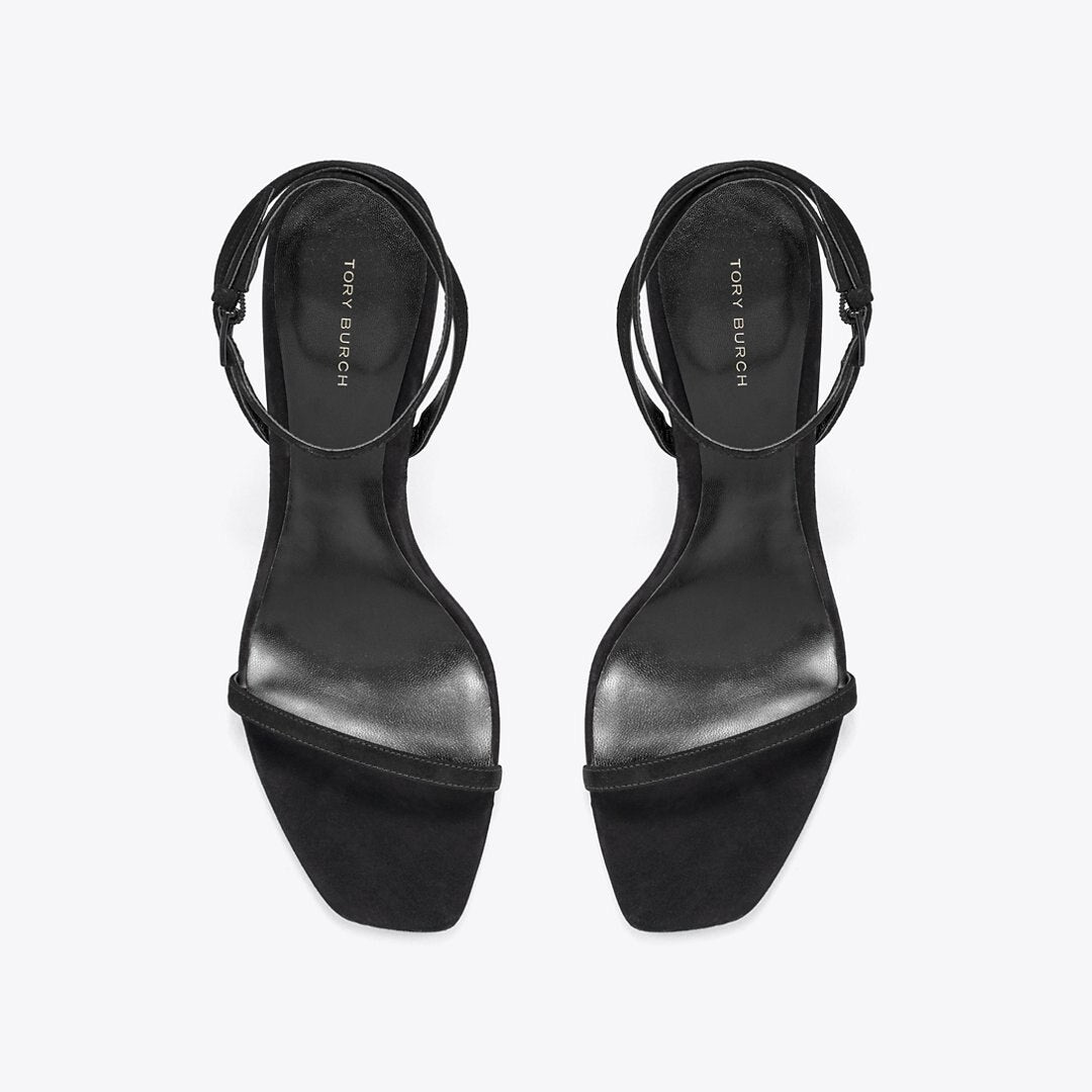 Tory Burch Pav Heeled Sandal PERFECT BLACK