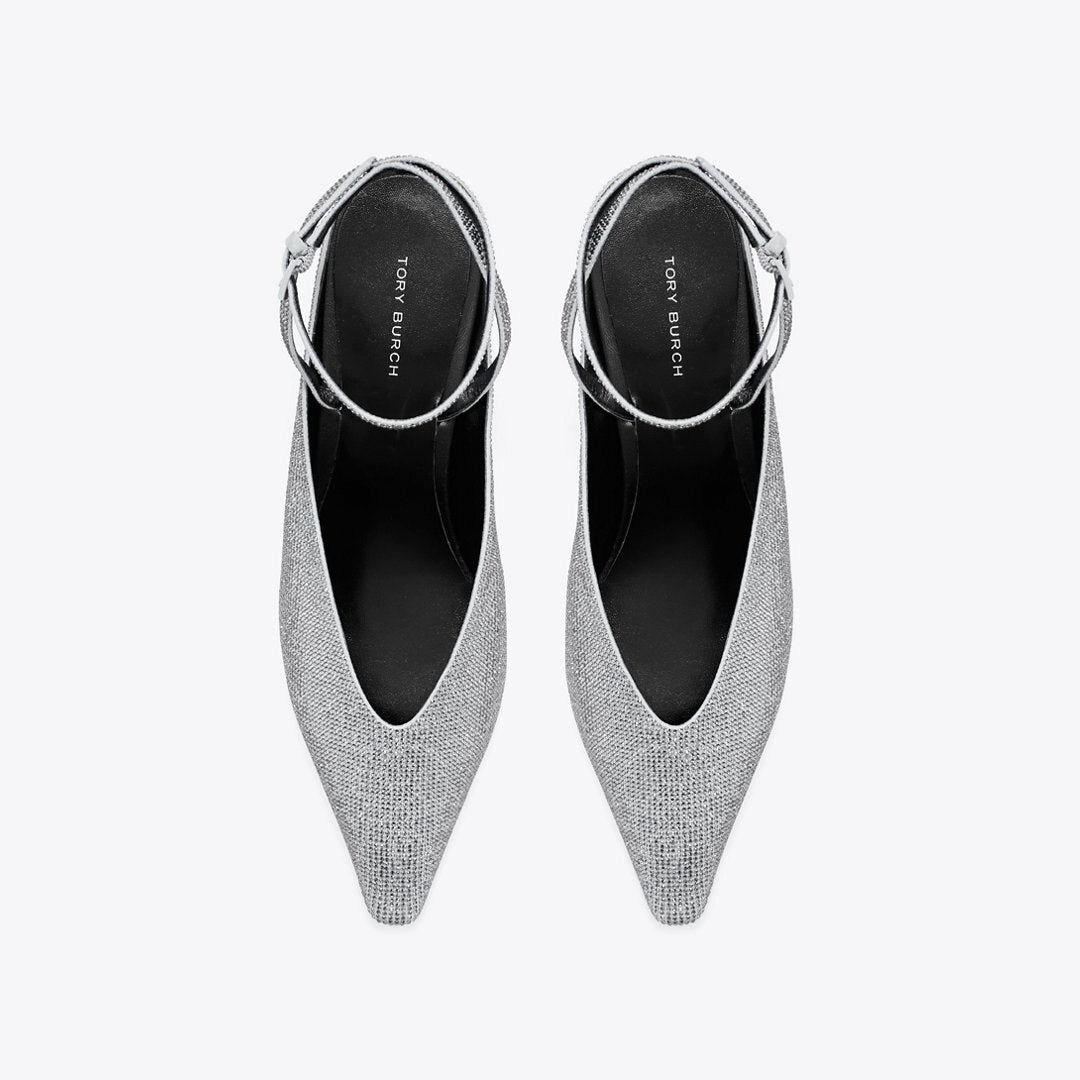 Tory Burch Pav Wedge LAPIS / LIGHT BLACK DIAMOND