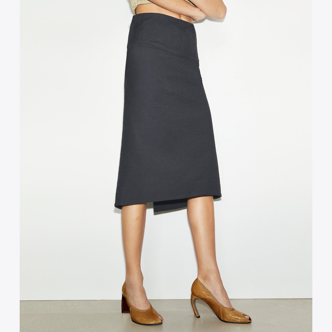 Tory Burch Peep-Toe Pump CARAMEL TAN