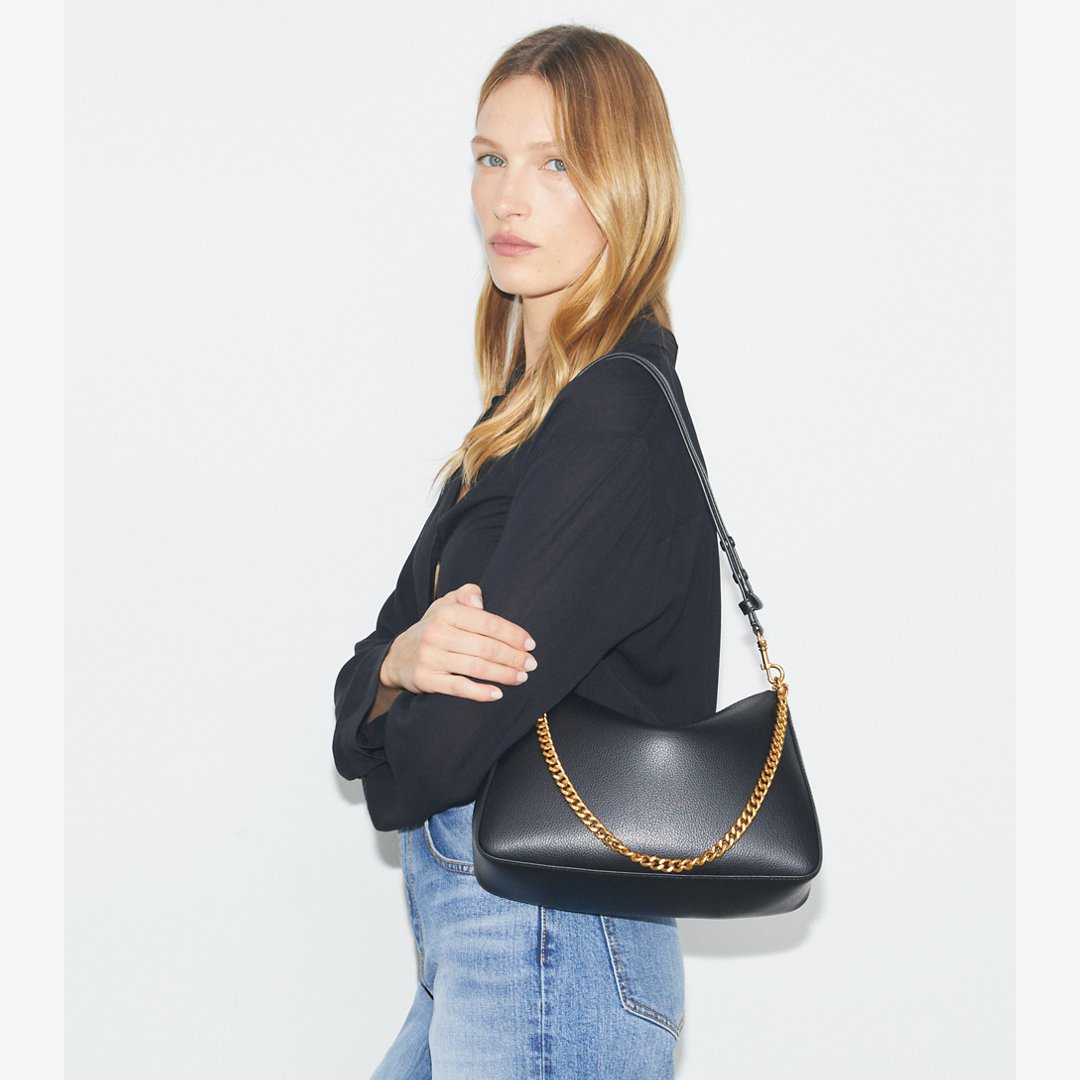 Tory Burch Perry Shoulder Bag Black