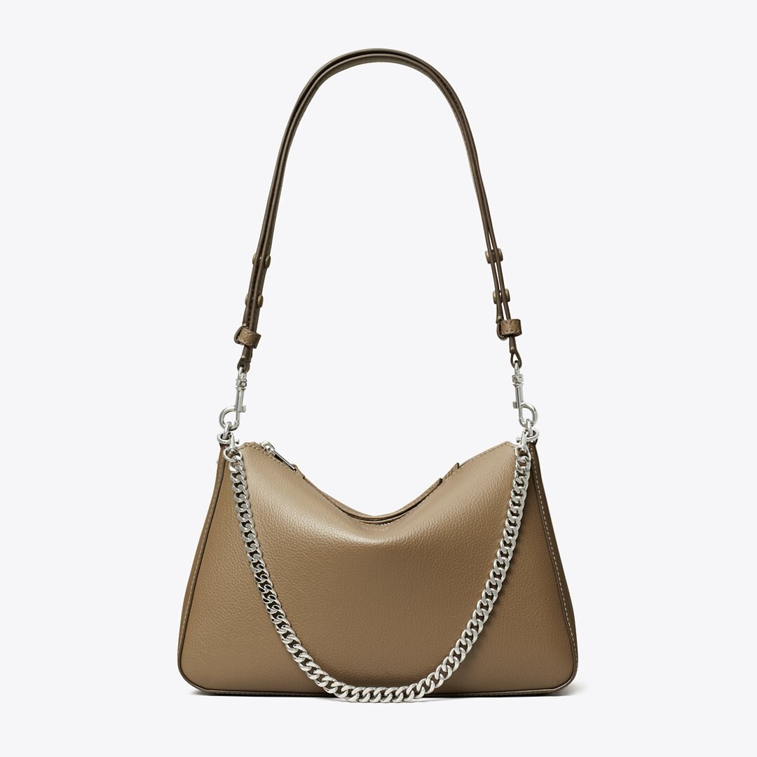 Tory Burch Perry Shoulder Bag Wild Mushroom