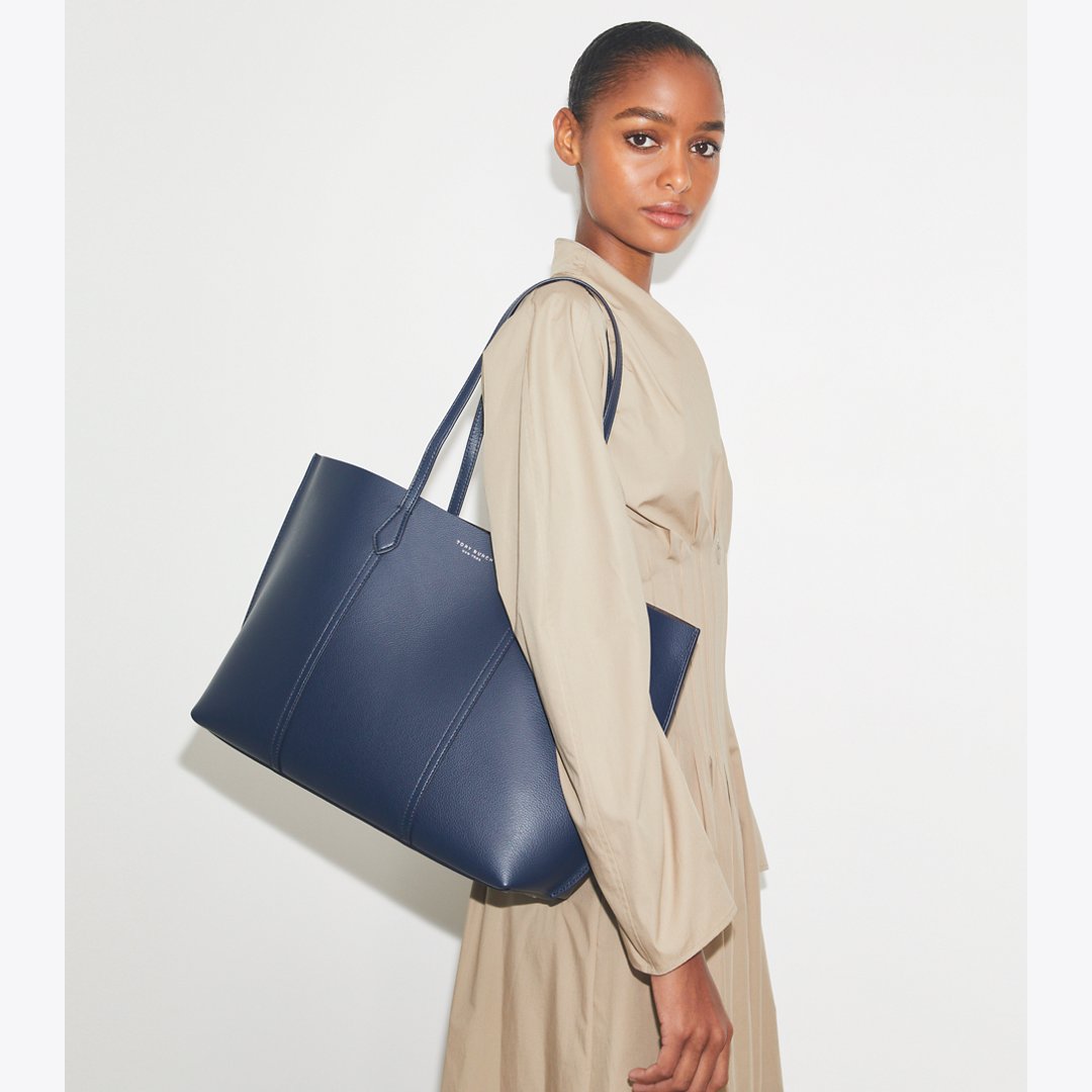 Tory Burch Perry Tote Dark Sky