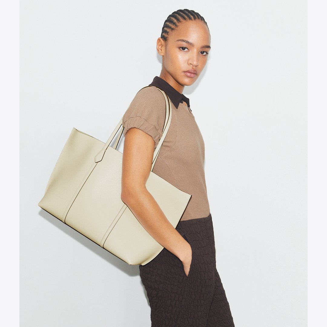 Tory Burch Perry Tote Warm White