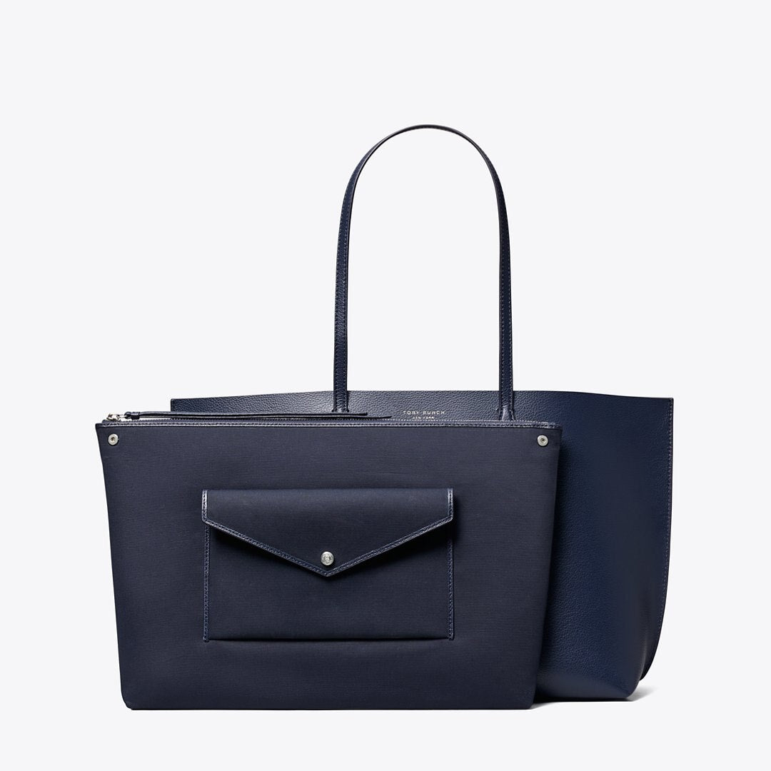 Tory Burch Perry Tote Dark Sky