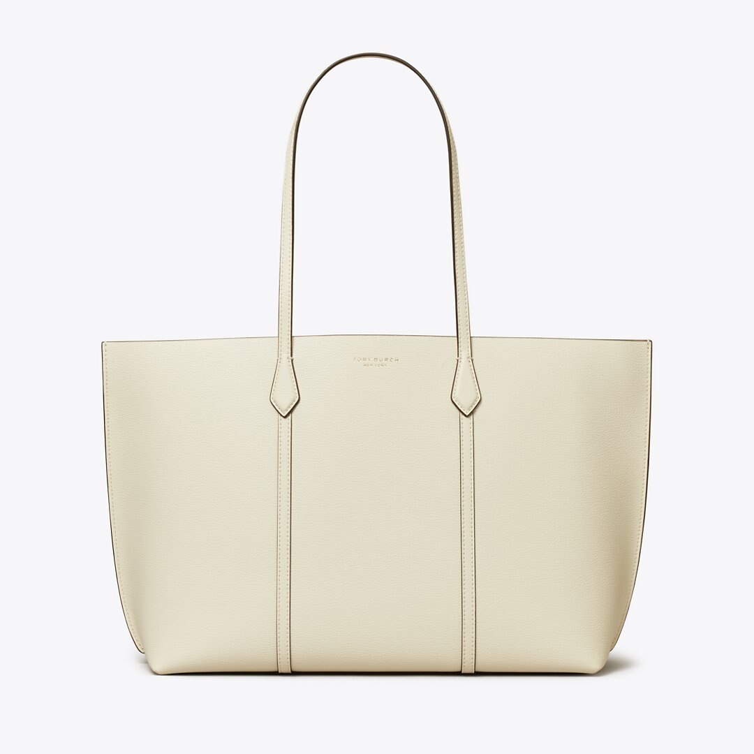 Tory Burch Perry Tote Warm White