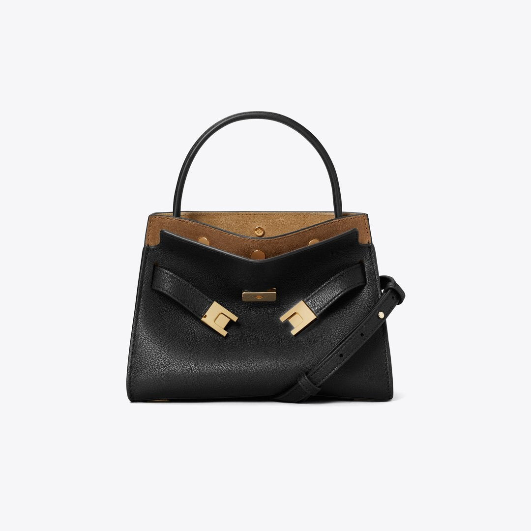 Tory Burch Petite Lee Radziwill Double Bag Black