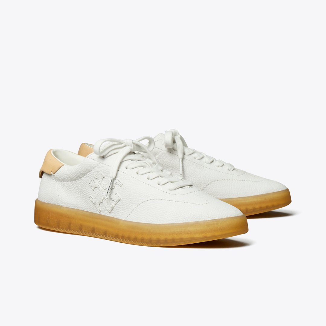 Tory Burch Phoenix Sneaker WHITE / WHITE / BRUSHED ALMOND