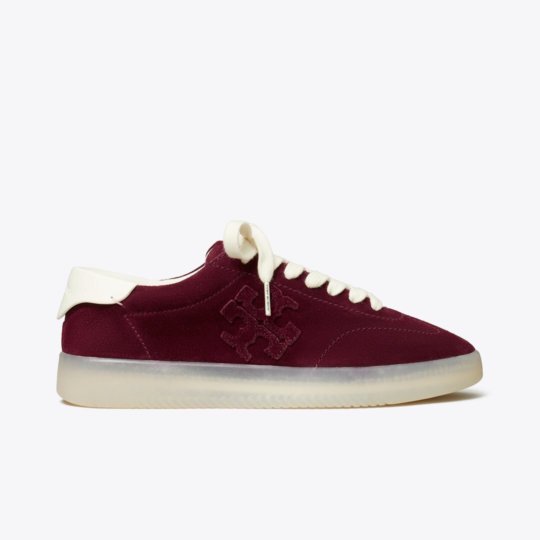 Tory Burch Phoenix Sneaker DARK CARMINE / BLANC