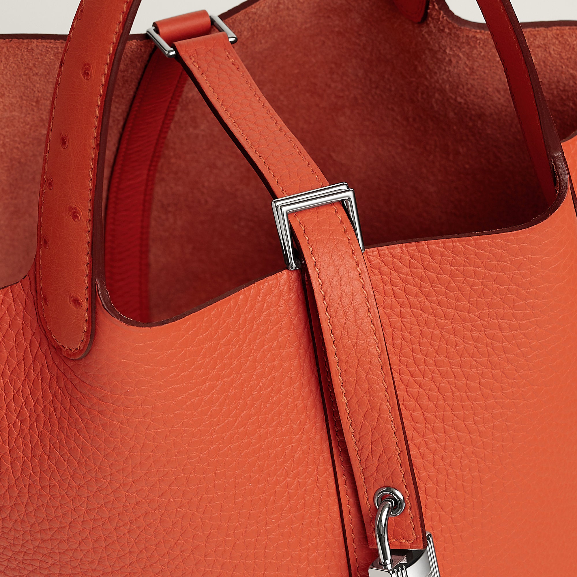 Hermes Picotin Lock 18 Bag Tangerine
