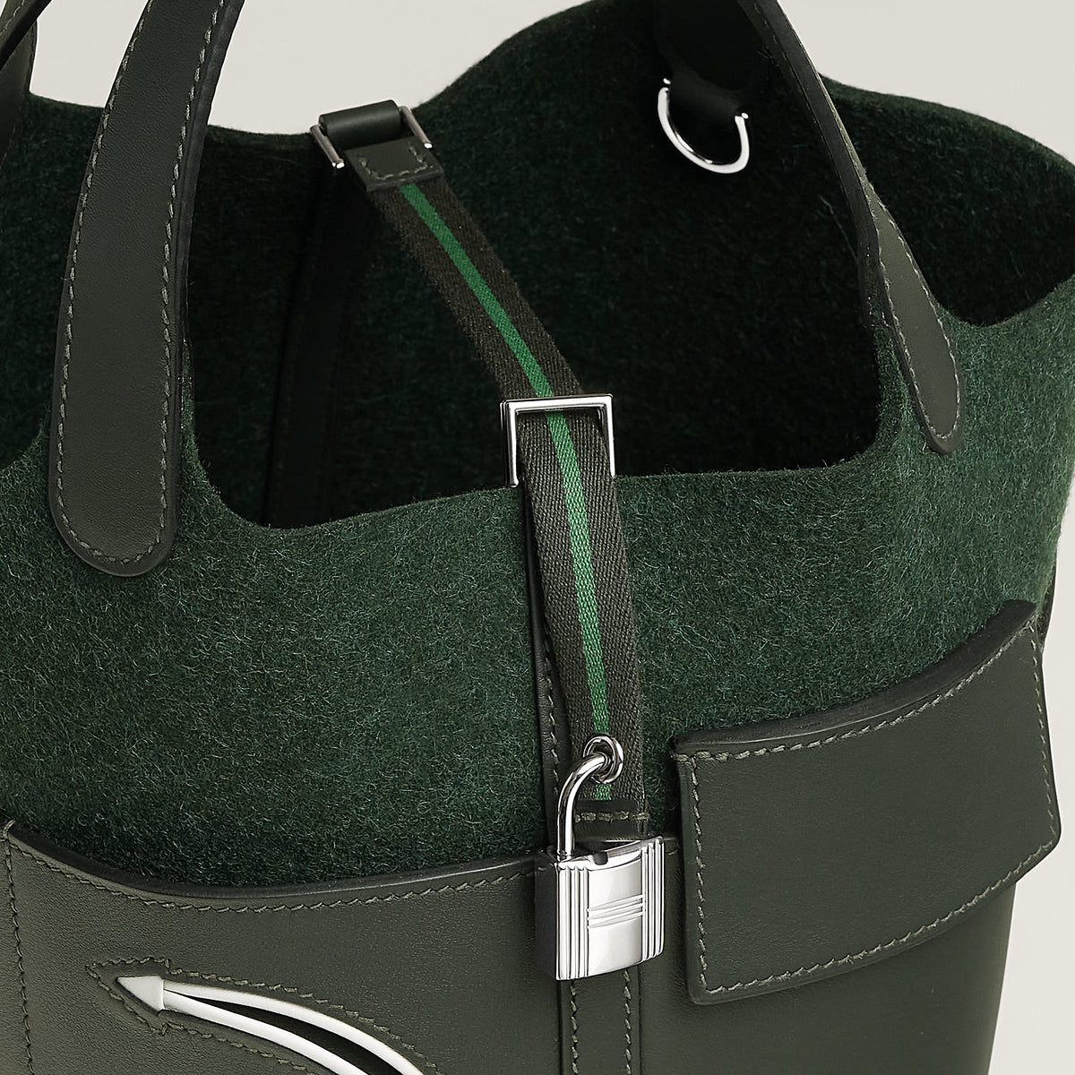 Hermes Picotin Lock 18 Bag Vert Fonc