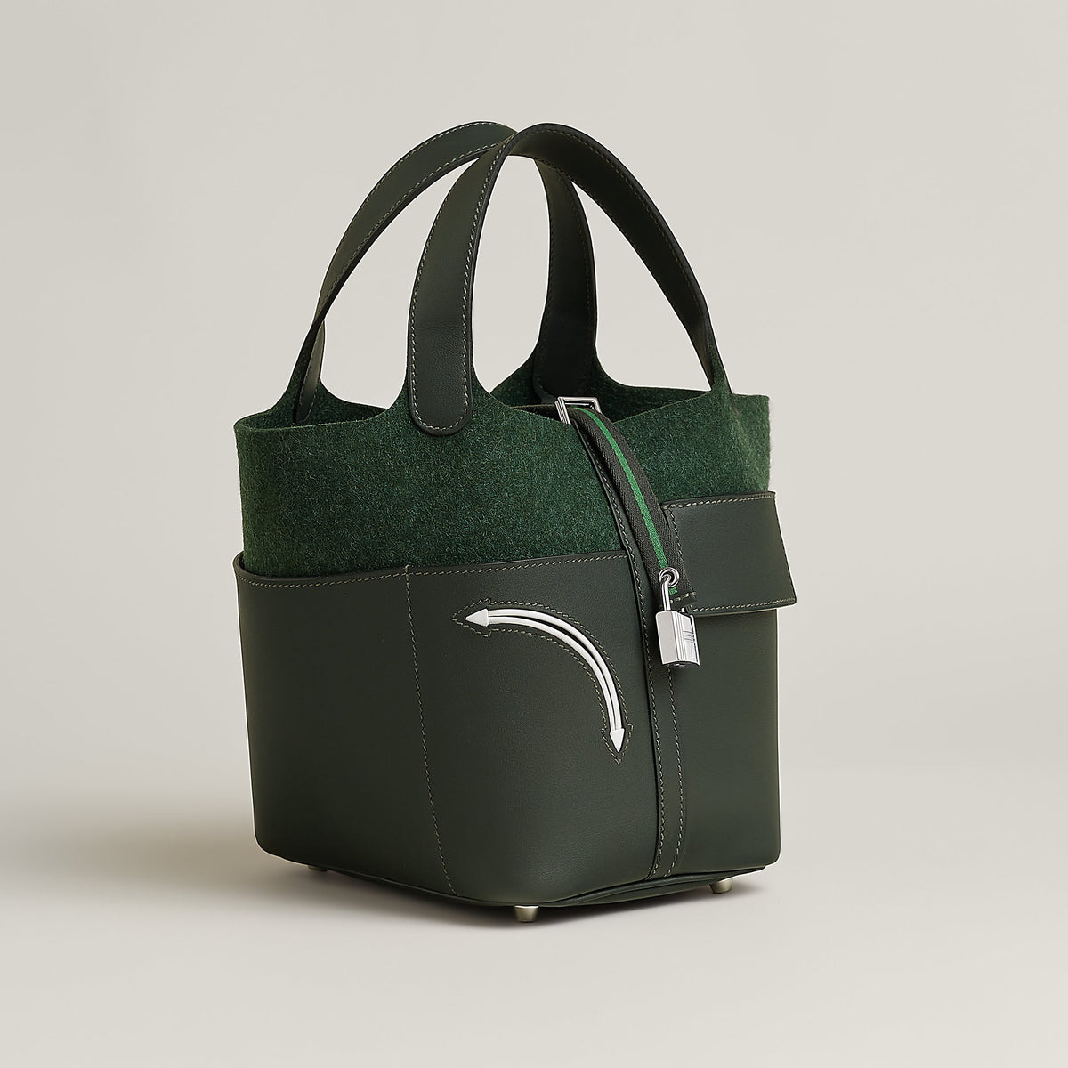 Hermes Picotin Lock 18 Bag Vert Fonc