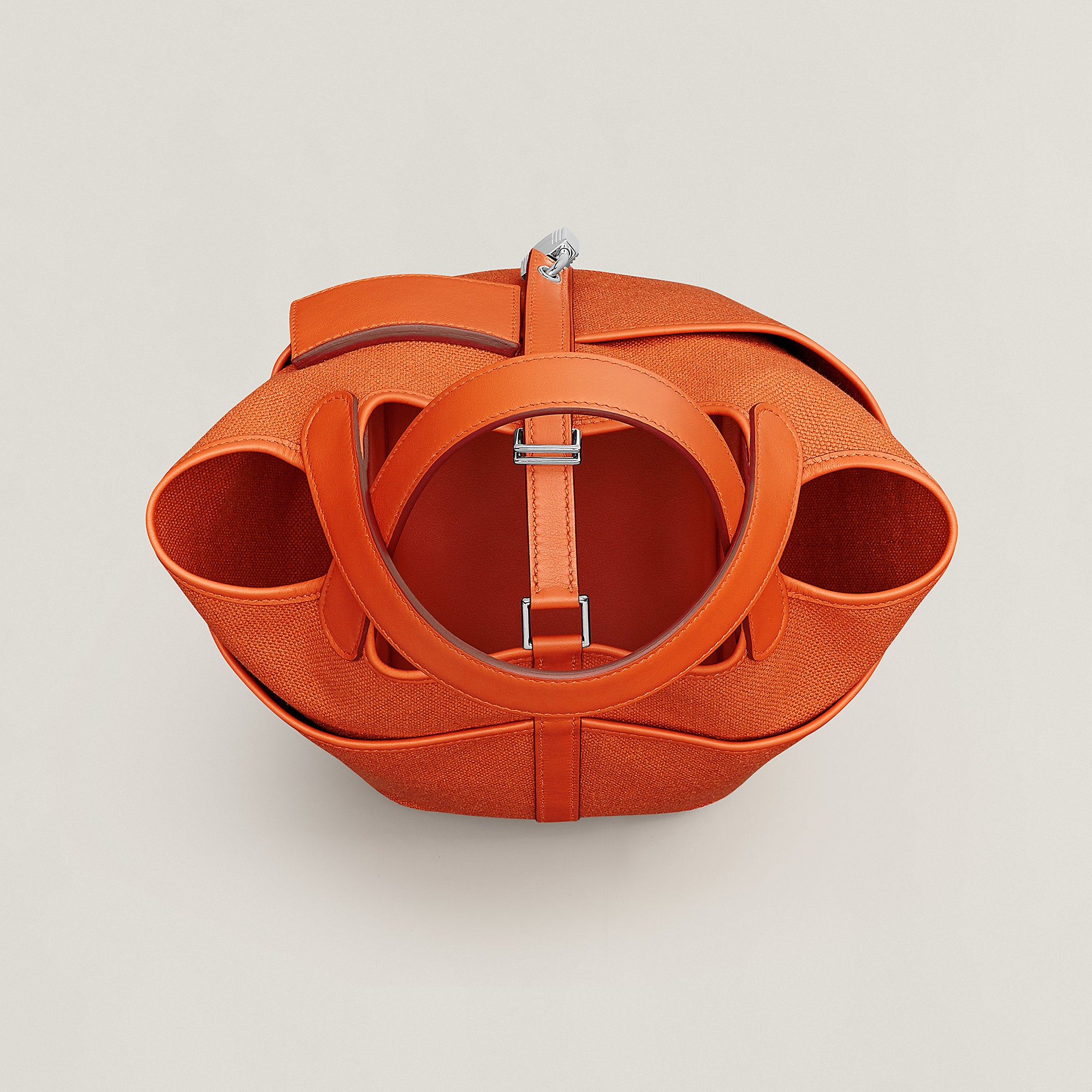 Hermes Picotin Lock 18 Pocket Bag Orange