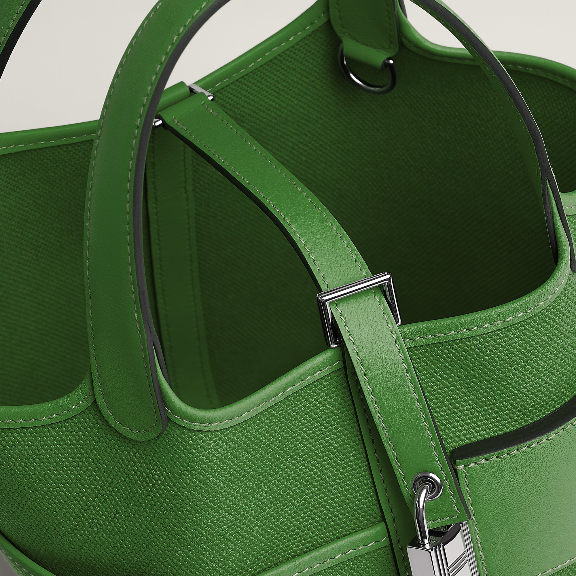 Hermes Picotin Lock 18 Pocket Bag Vert Yucca