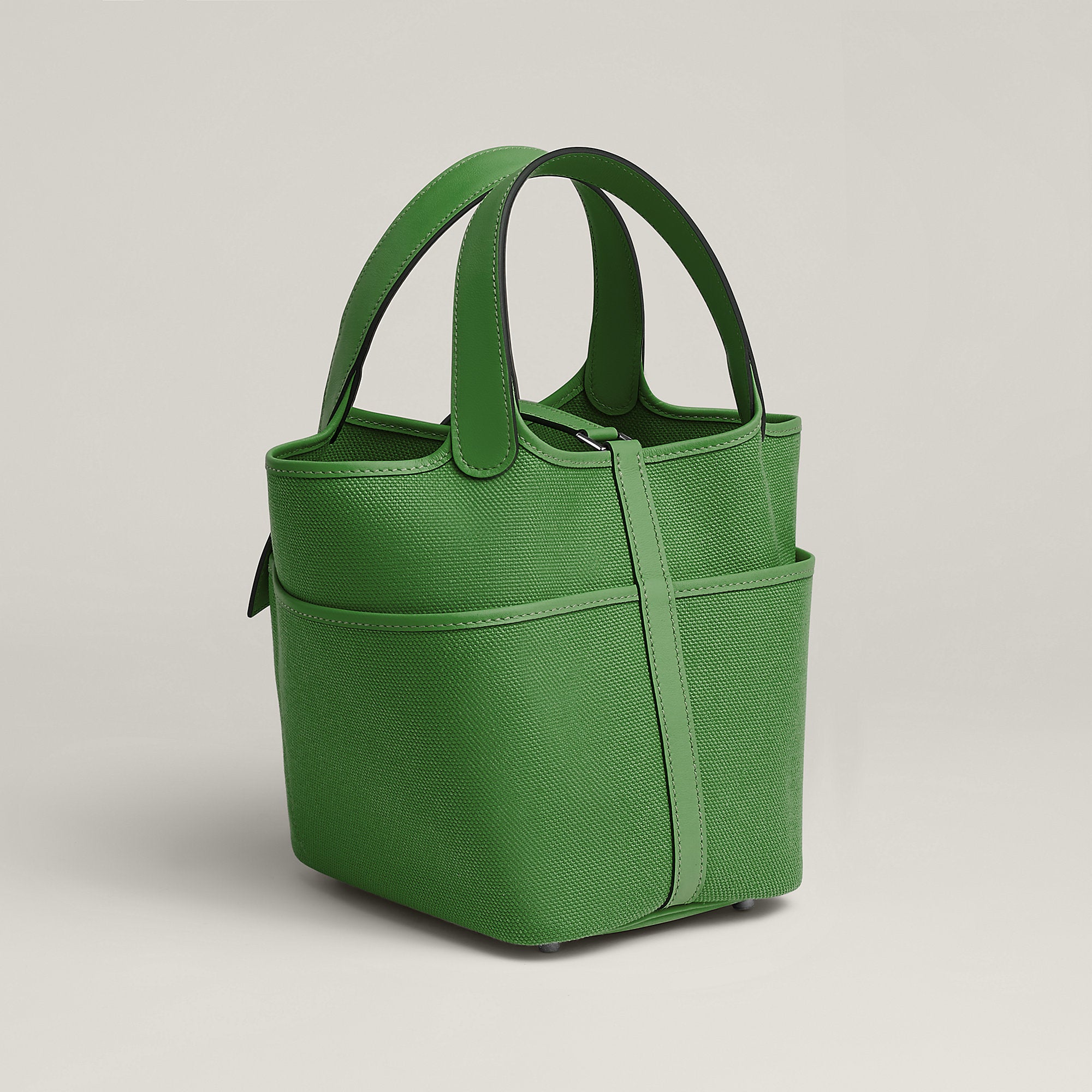 Hermes Picotin Lock 18 Pocket Bag Vert Yucca