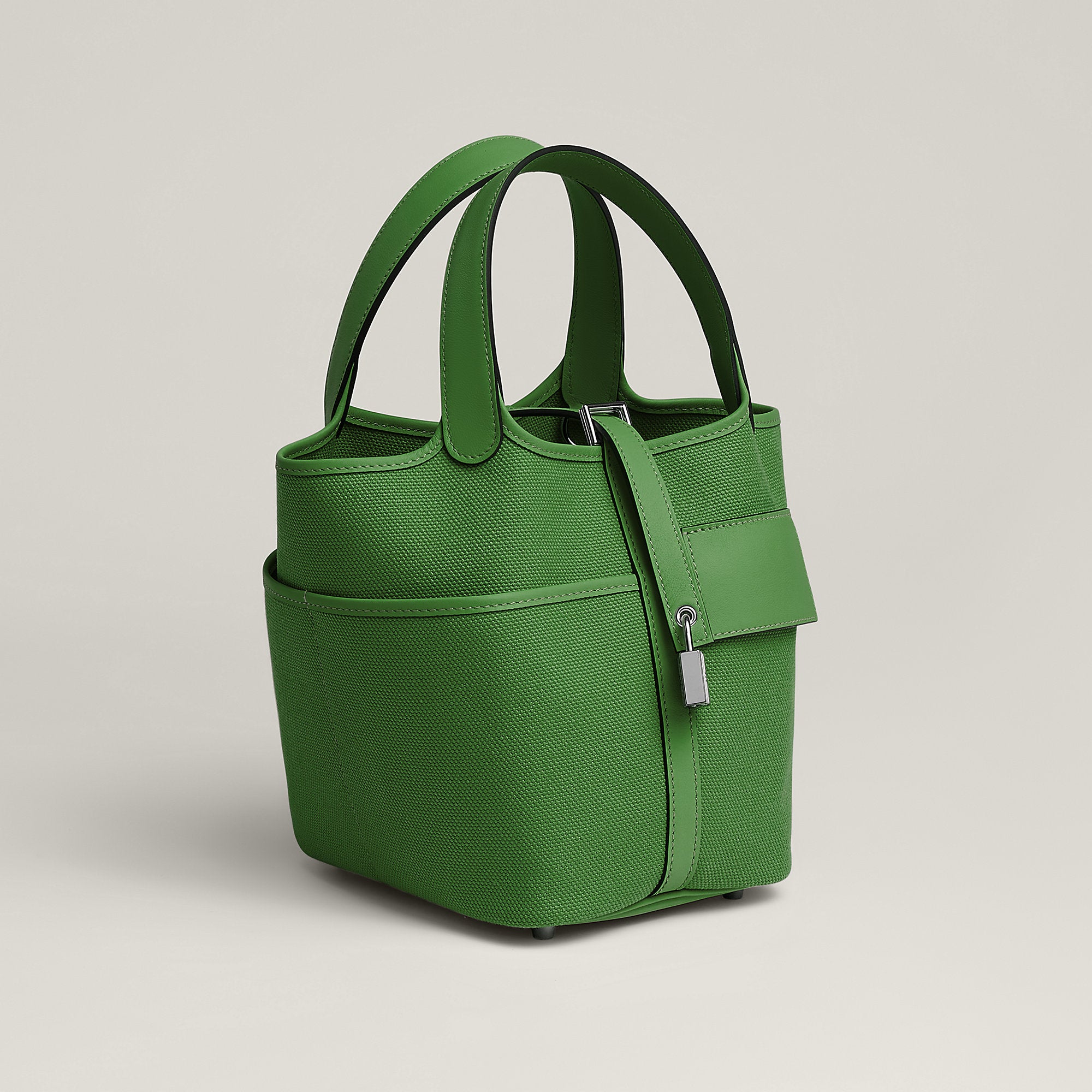 Hermes Picotin Lock 18 Pocket Bag Vert Yucca