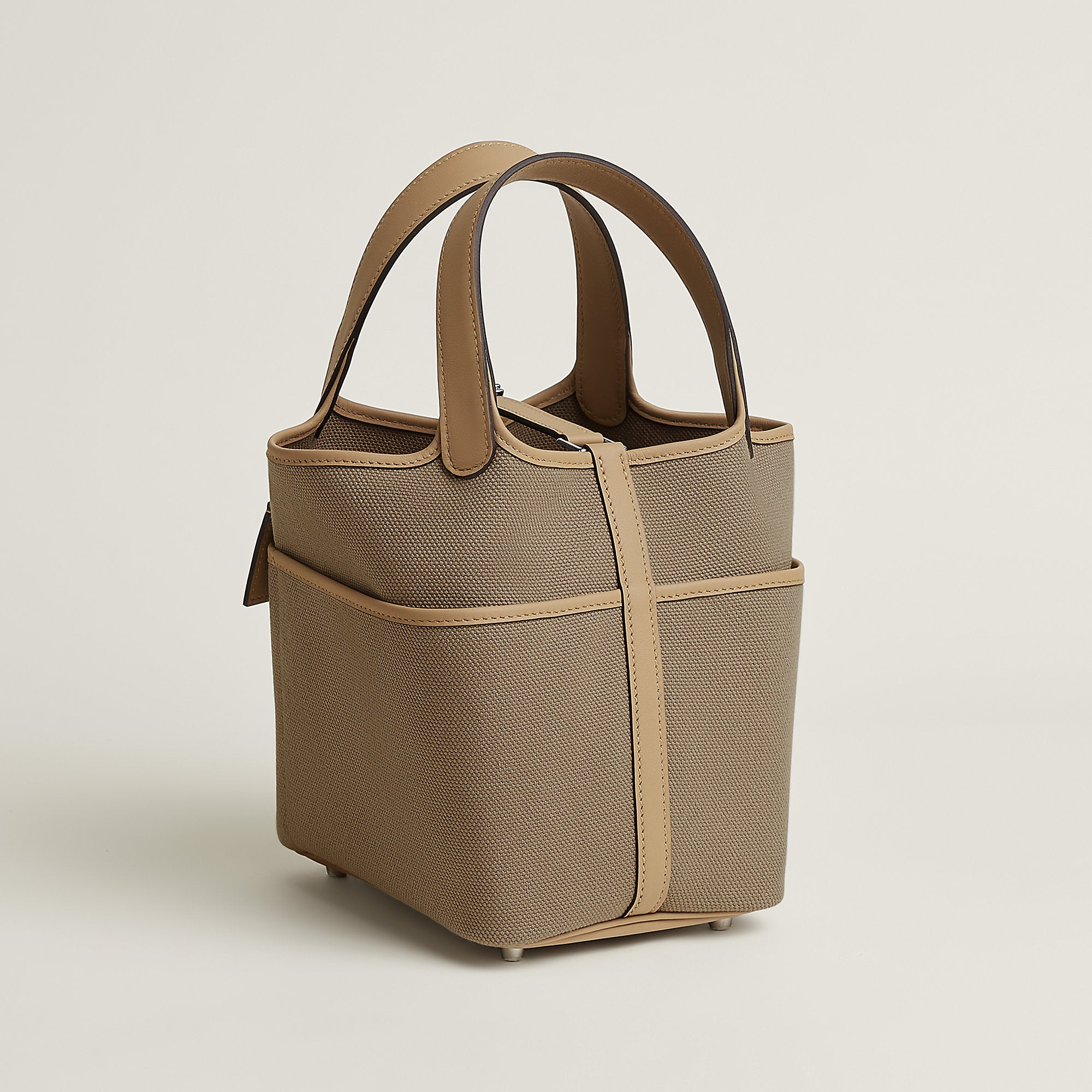 Hermes Picotin Lock 18 Pocket Bag Beige Marfa