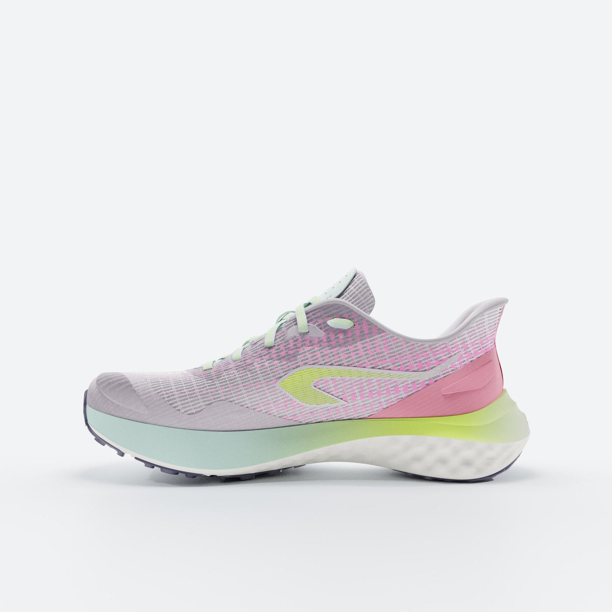 Kids' Kiprun K500 Fast Running Shoes - Lilac Pink