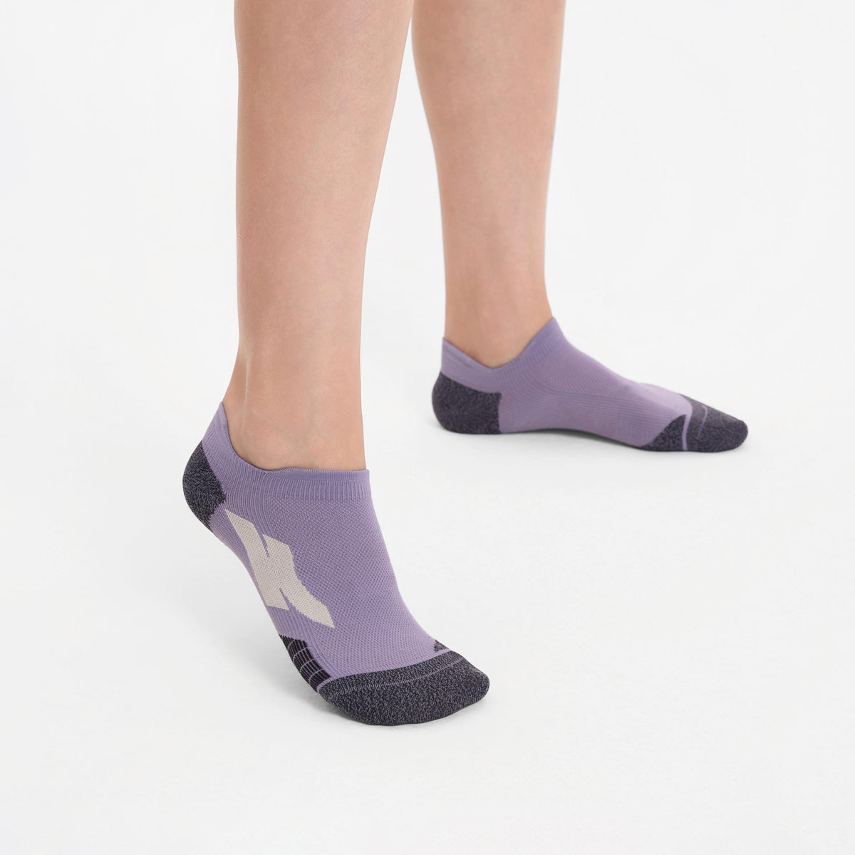Kiprun Thick Running Socks Mid Pack of 2 Pairs Run 500 - Blue