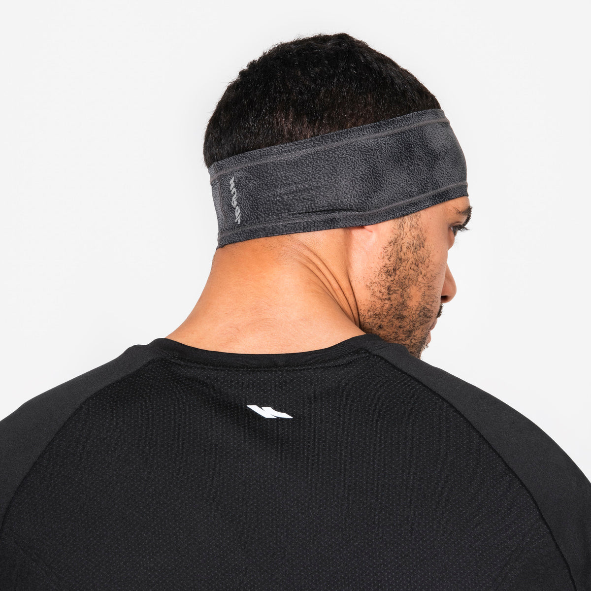Kiprun Warm+ V2 Adult Warm Running Headband - Grey Graph