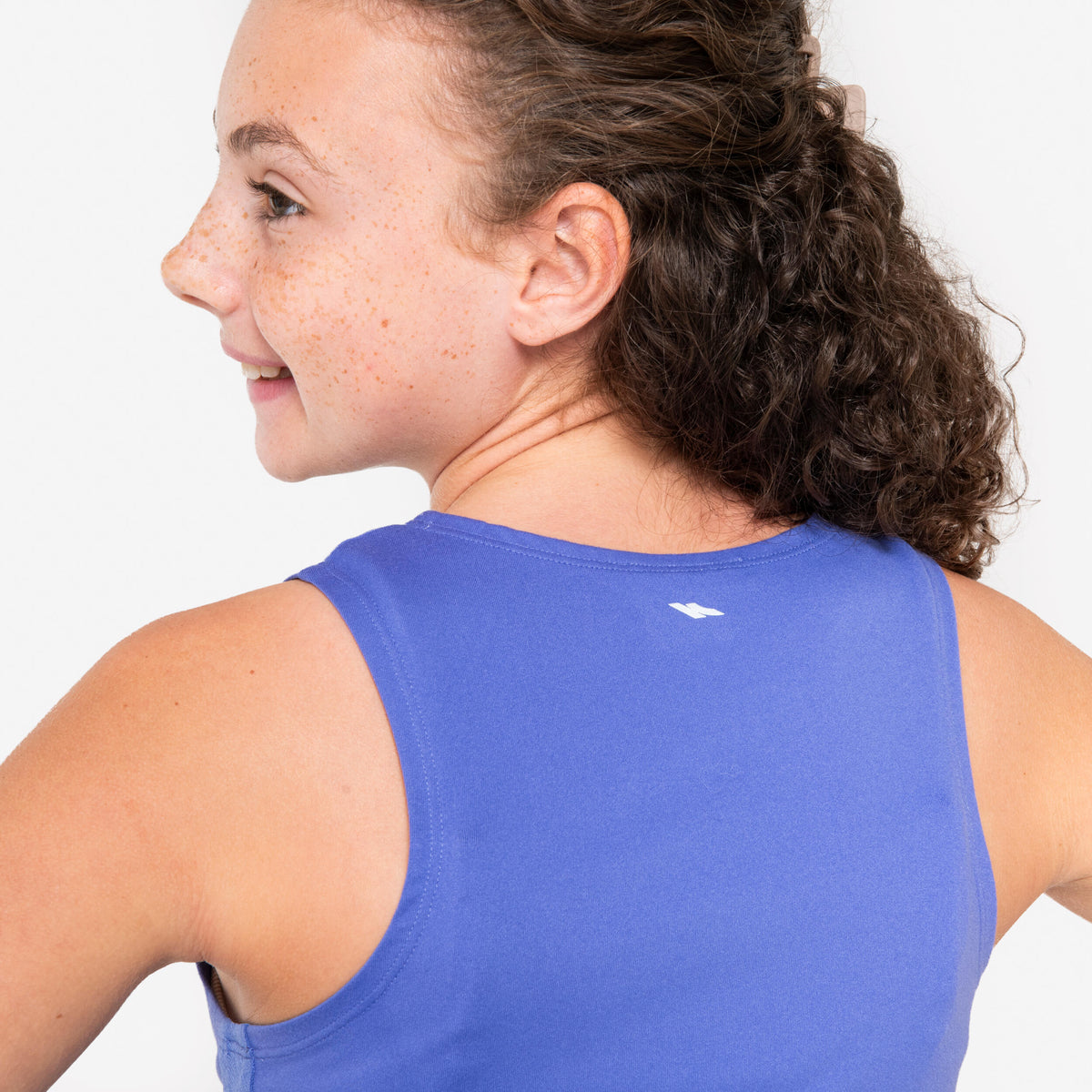 Kiprun Kids' Seamless Running Tank Top Kiprun 900 Light-Light Green
