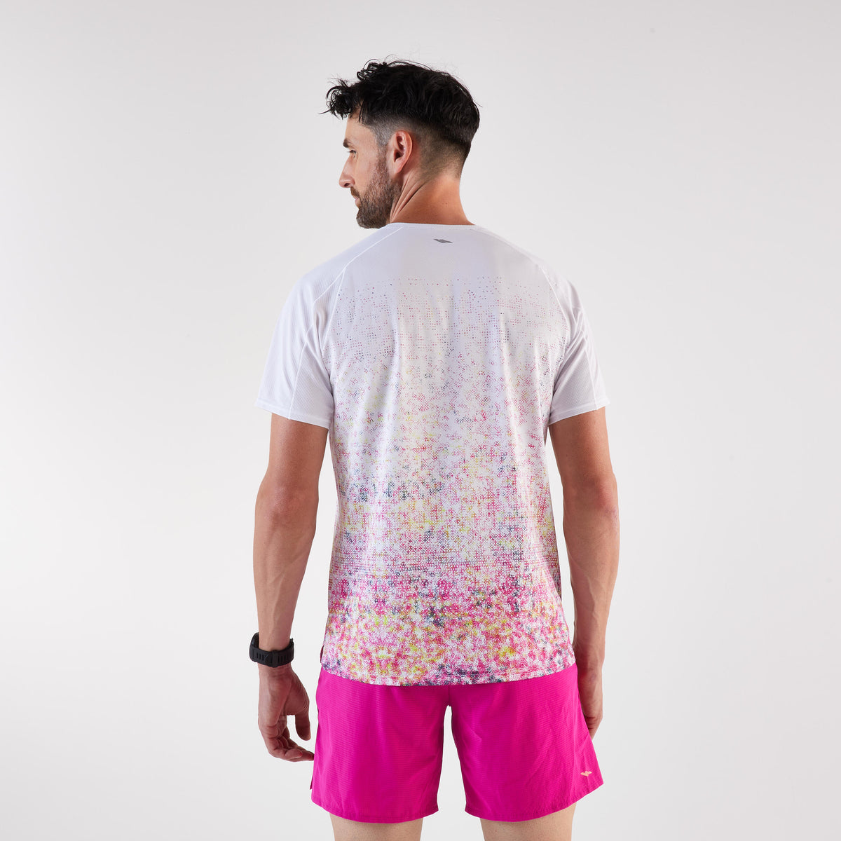 Kiprun Men's Trail Running T-Shirt, Kiprun Run 500 White