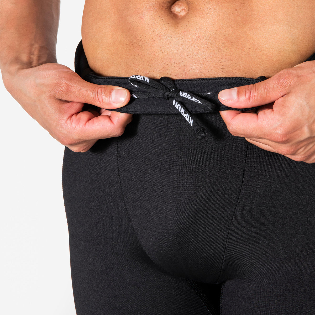Kiprun Men's Breathable Running Tights, Kiprun Run Flow Dark Brown