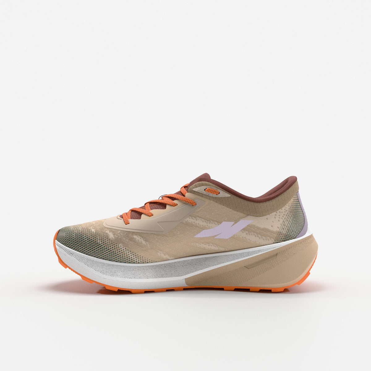 Kiprun Women's Road and Trail Running Shoes: Kiprun Kipcore Gravel Grey and White