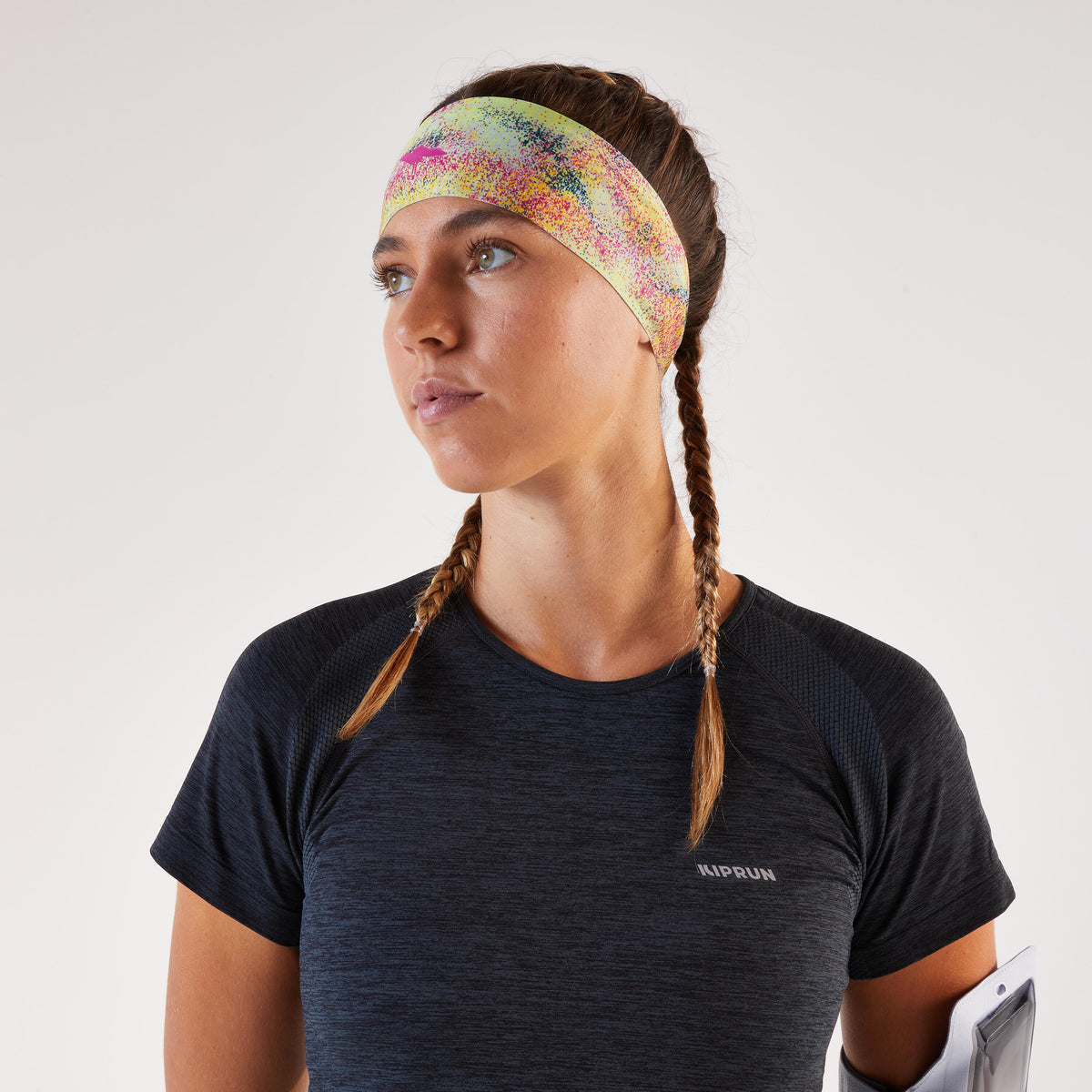 Kiprun Warm+ V2 Adult Warm Running Headband - Black