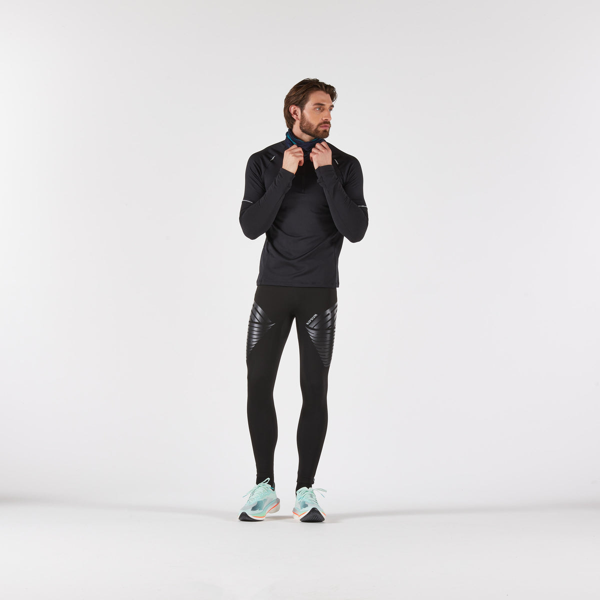 Kiprun Women's Running Leggings - Kiprun Run 500 Comfort Black