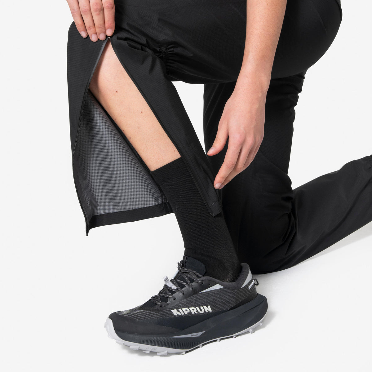 Kiprun Men's Running & Trail Running Waterproof Trousers - Kiprun Run 900 Rain - Black