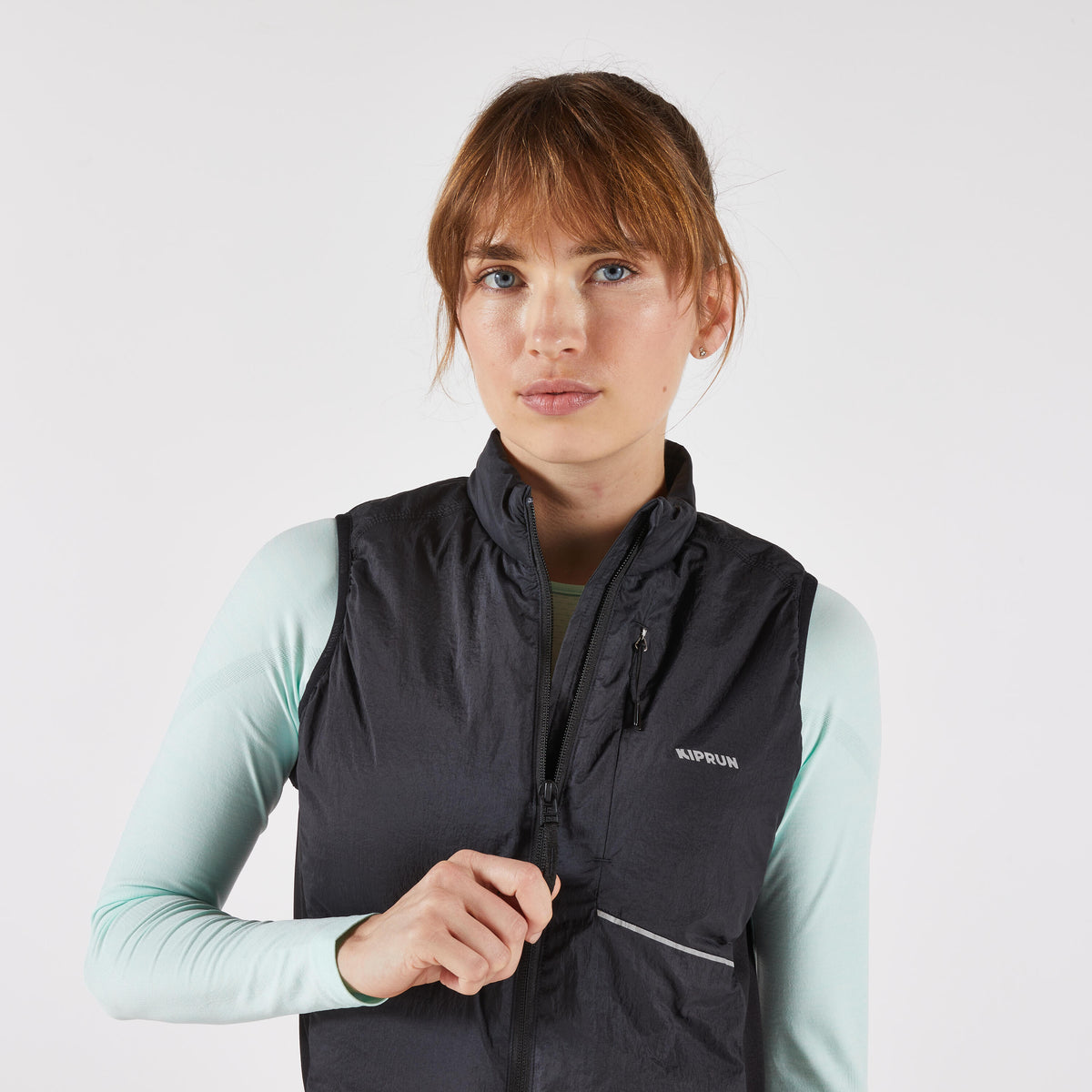 Kiprun SL 500 Warm Men's Running Jacket - Black