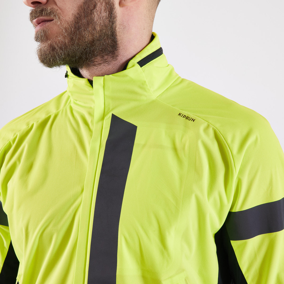 Women Jacket Kiprun Warm Regul Day and Night Visibility Ppe