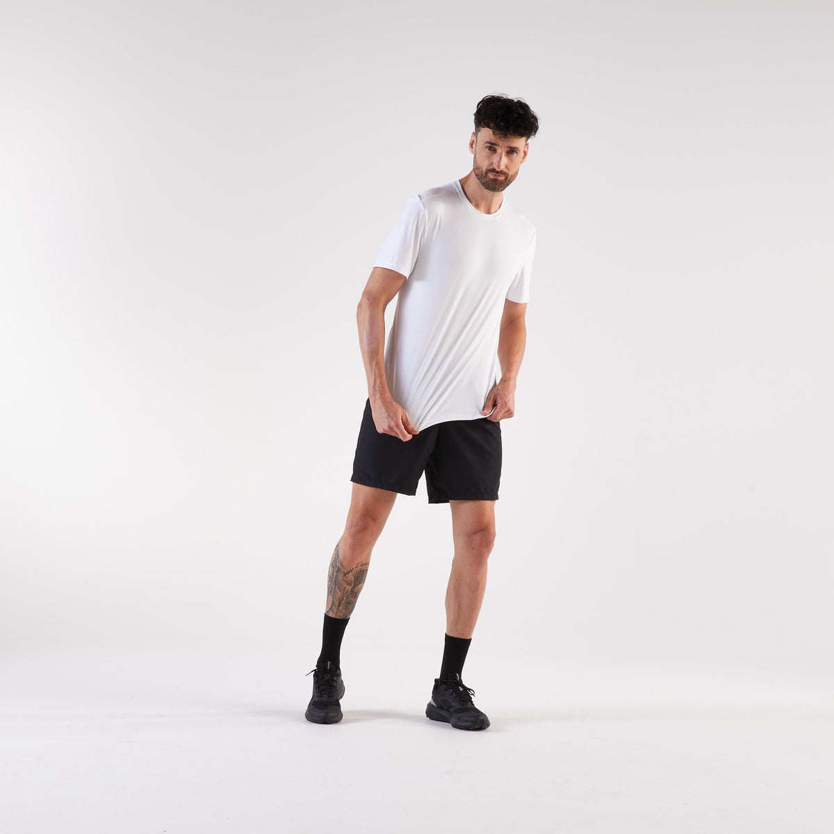 Kiprun Thin Running Socks Invisible Pack of 2 Pairs Run 500 - Black