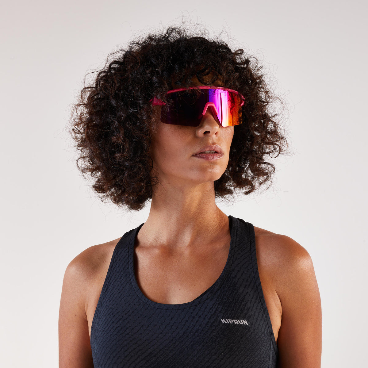 Kiprun 500 Comfort Running Tank Top with NO Side Seams Blue