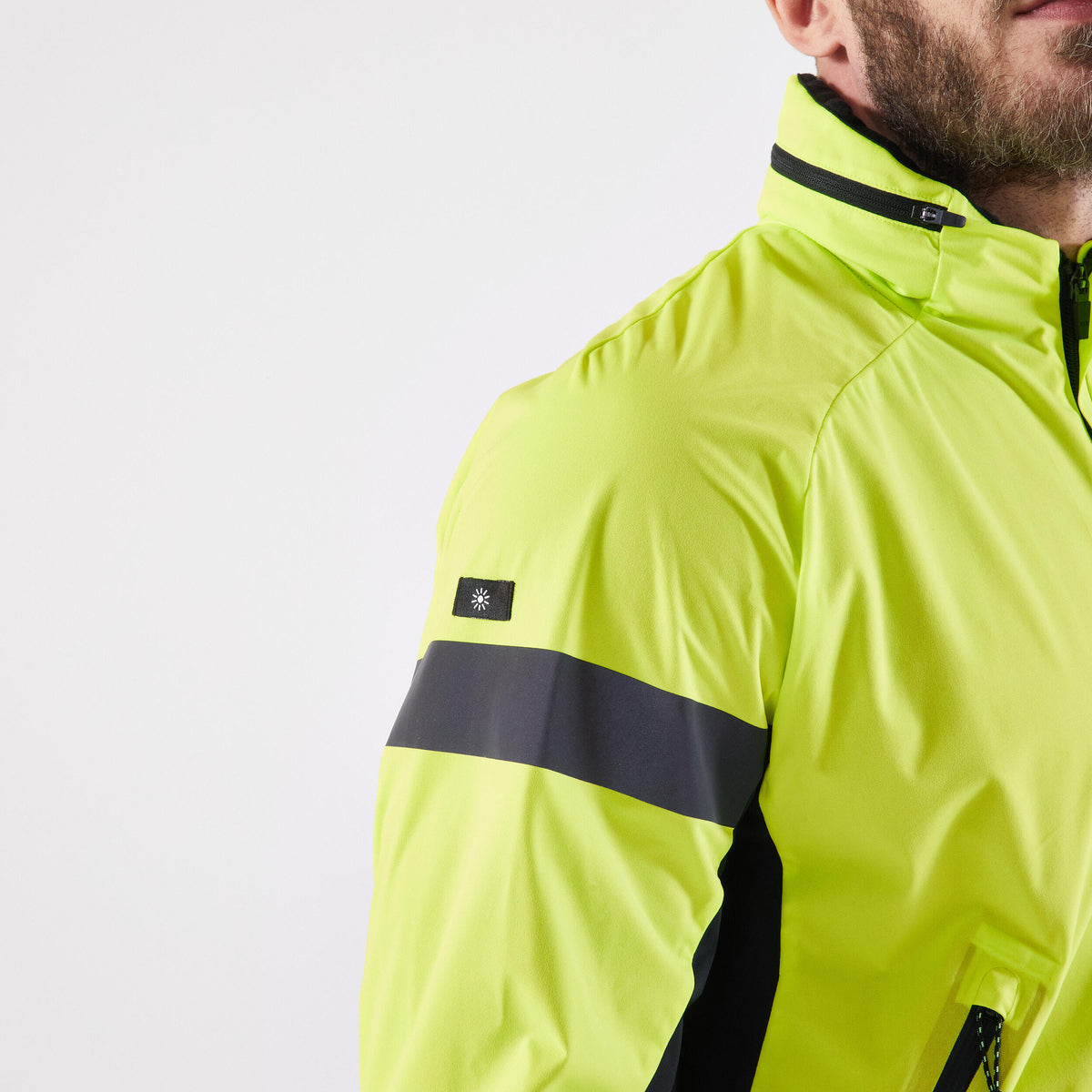 Women Jacket Kiprun Warm Regul Day and Night Visibility Ppe