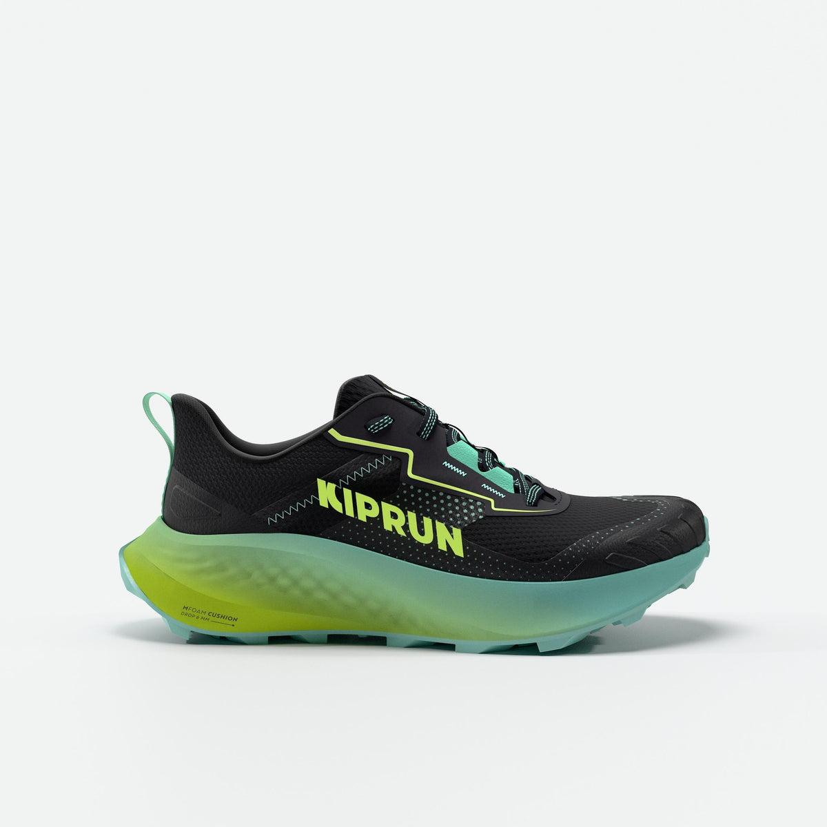 Kiprun Kids' Running Shoes - K500 Grip Trail Running Shoes - Black