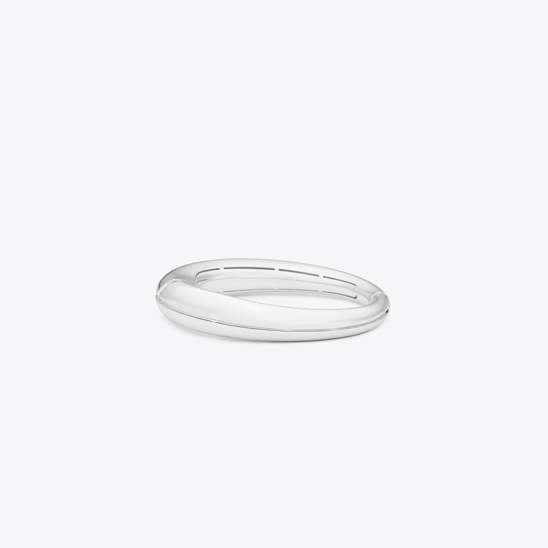 Tory Burch Pierced Cuff Light Silver