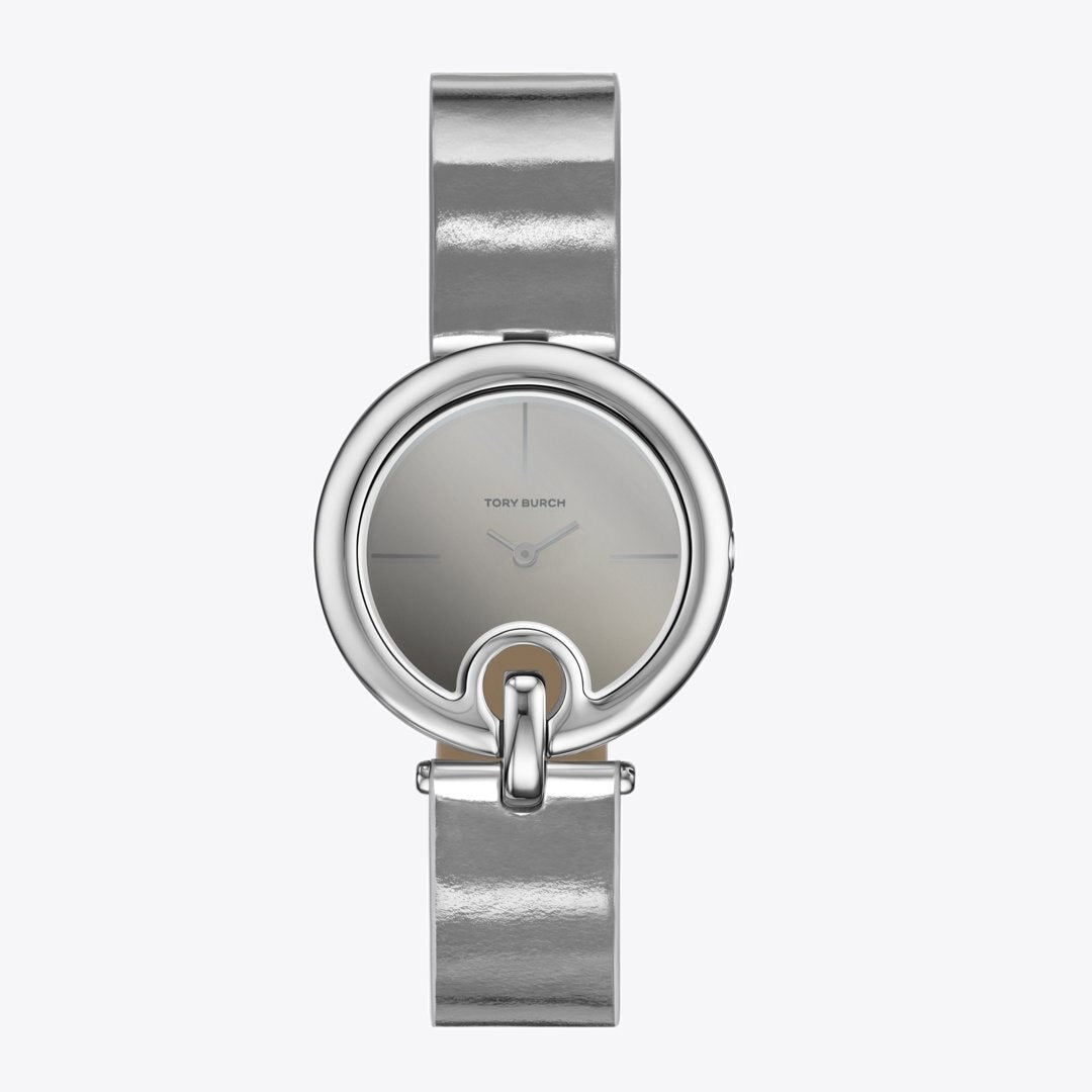 Tory Burch Pierced Watch SILVER/METALLIC