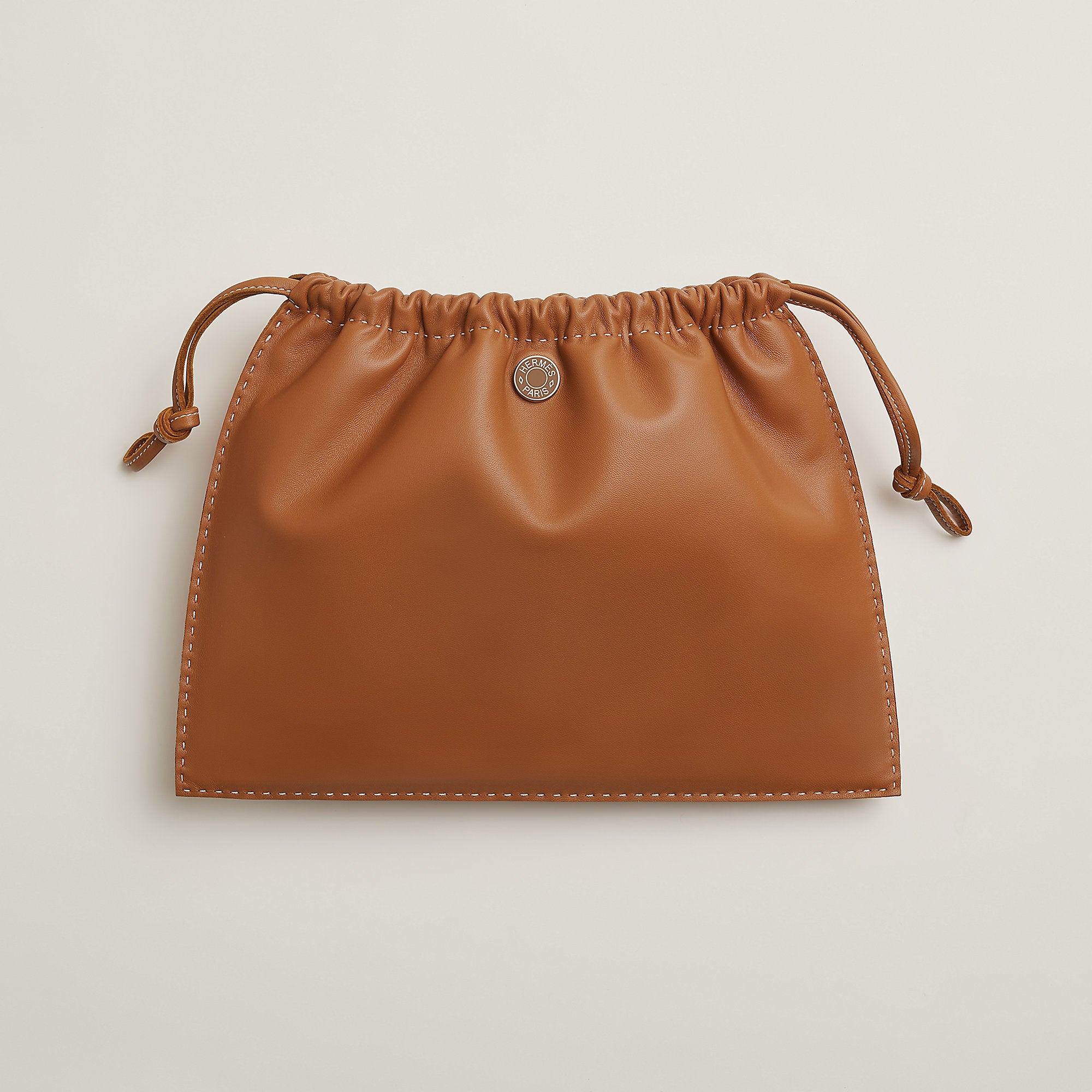 Hermes Pilo Pouch Gold