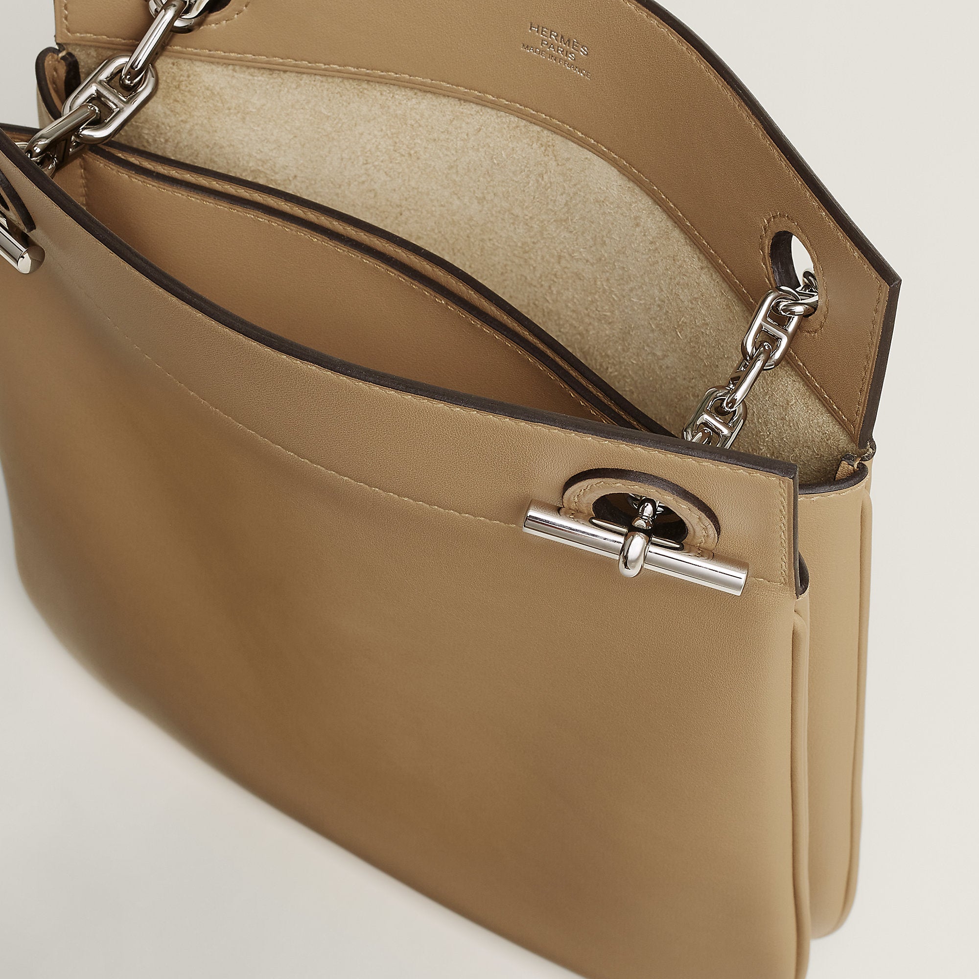 Hermes Poche Cliquetis Bag Poussire